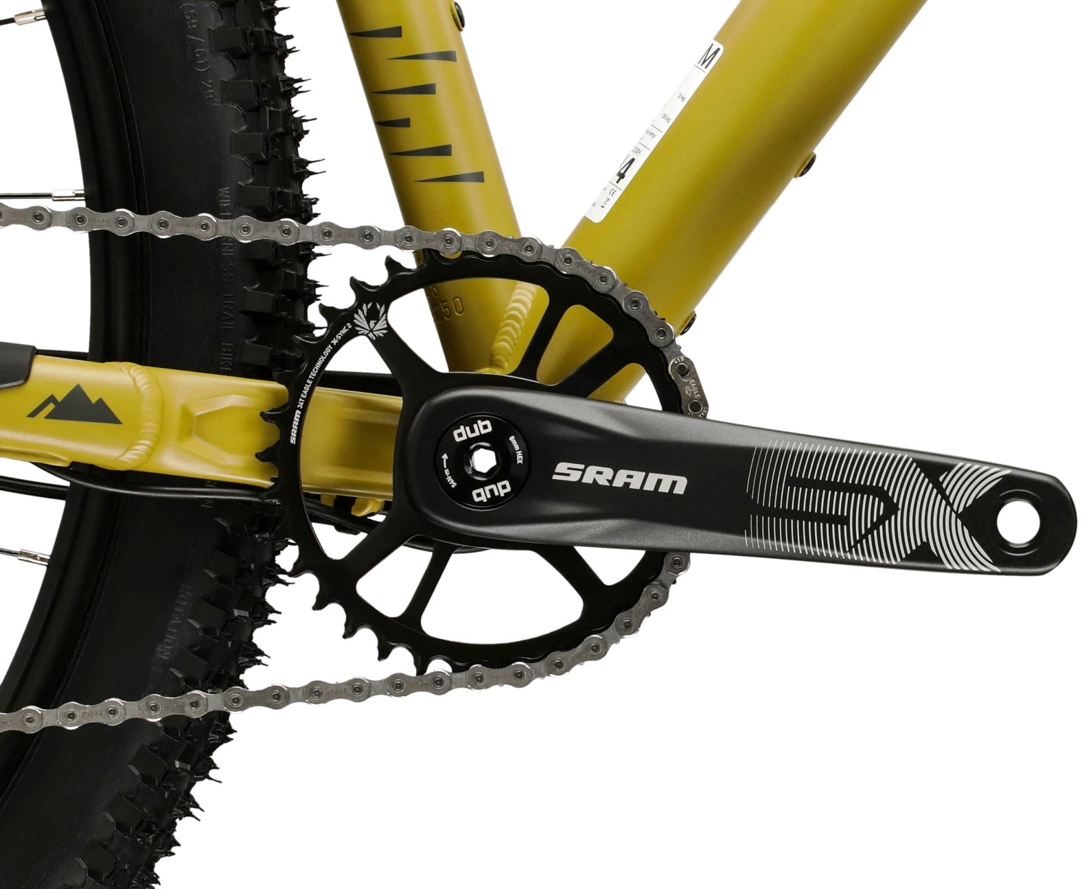 Kross Mountainbike »Hardtail Level 6.0«, 12 Gang, SRAM, NX EAGLE Schaltwerk, Kettenschaltung