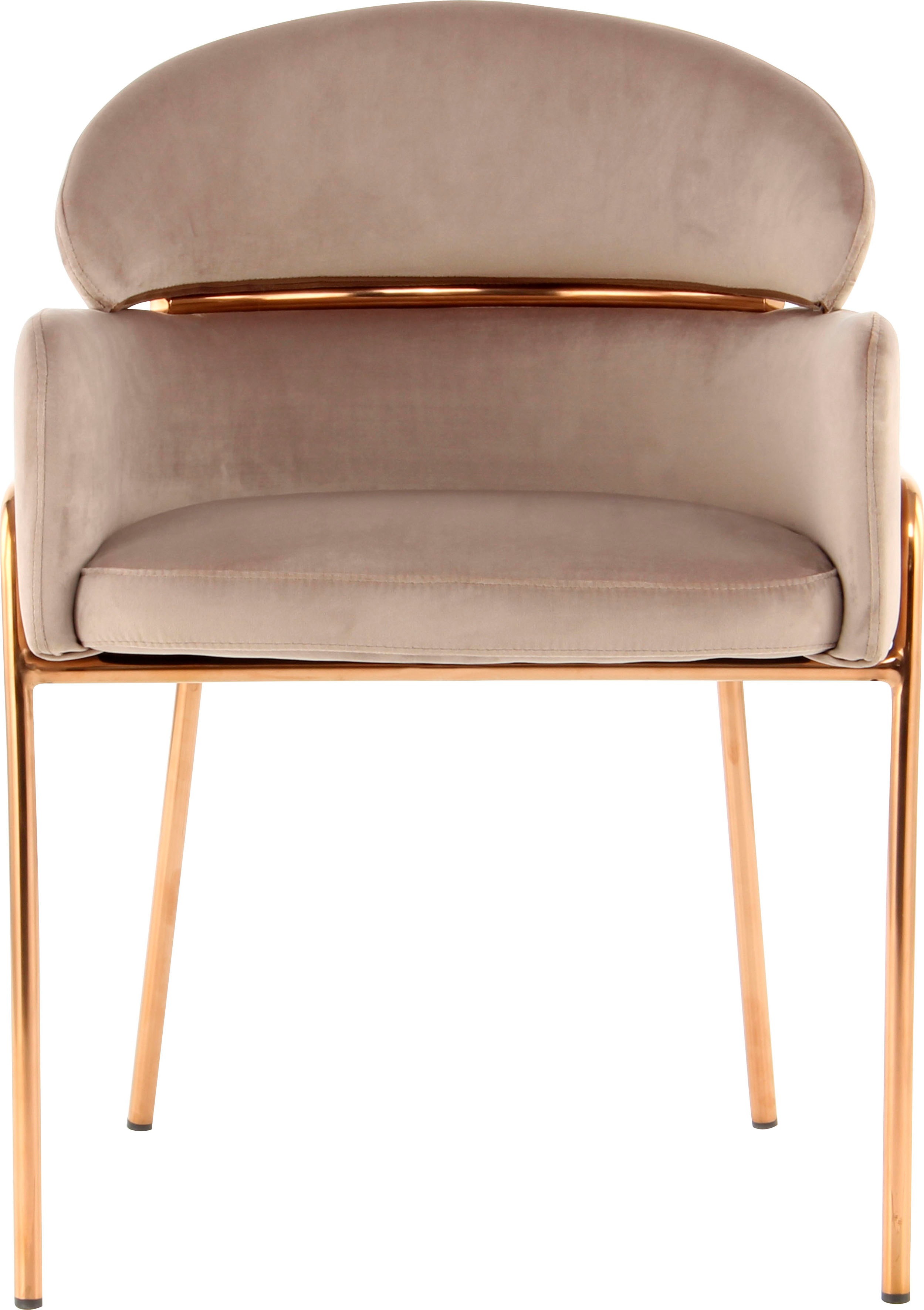 Thumbnail - Kayoom Polsterstuhl "Stuhl Corey 125, komfortabler Stuhl,angesagter Retro-Look" () 1 Stk.samtweicher Bezug, pflegeleicht...