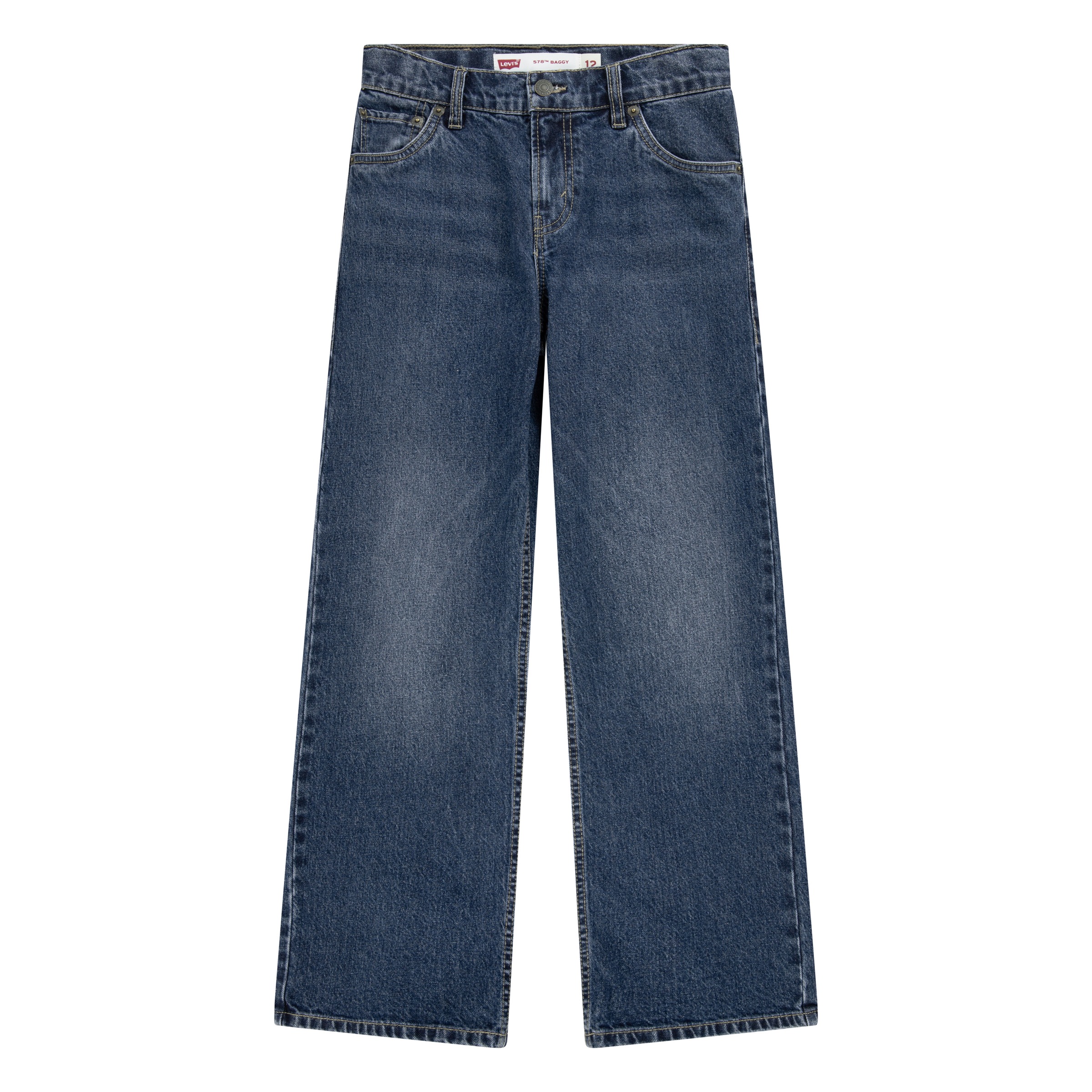 Levis Kids 5-Pocket-Jeans "LVB 578 BAGGY JEANS" Baggy-Silhouette, locker und lässig