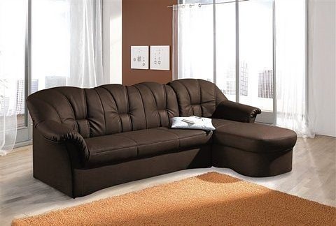 DOMO collection Ecksofa Papenburg L-Form, in großer Farbvielfalt, wahlweise mit Bettfunktion