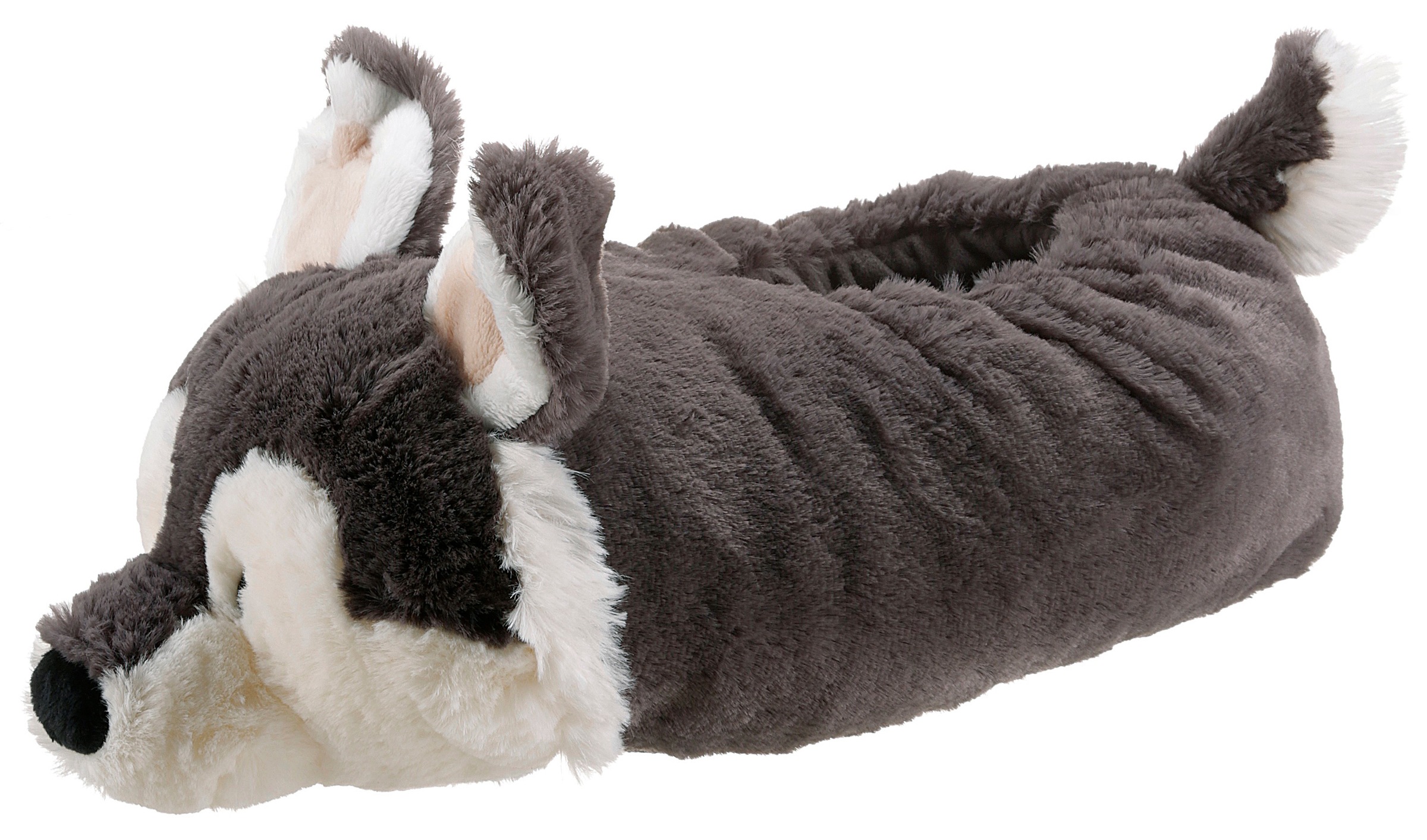 Nici Plüsch Hausschuhe "Husky Swante", Hausschuh mit wärmendem Textil günstig online kaufen