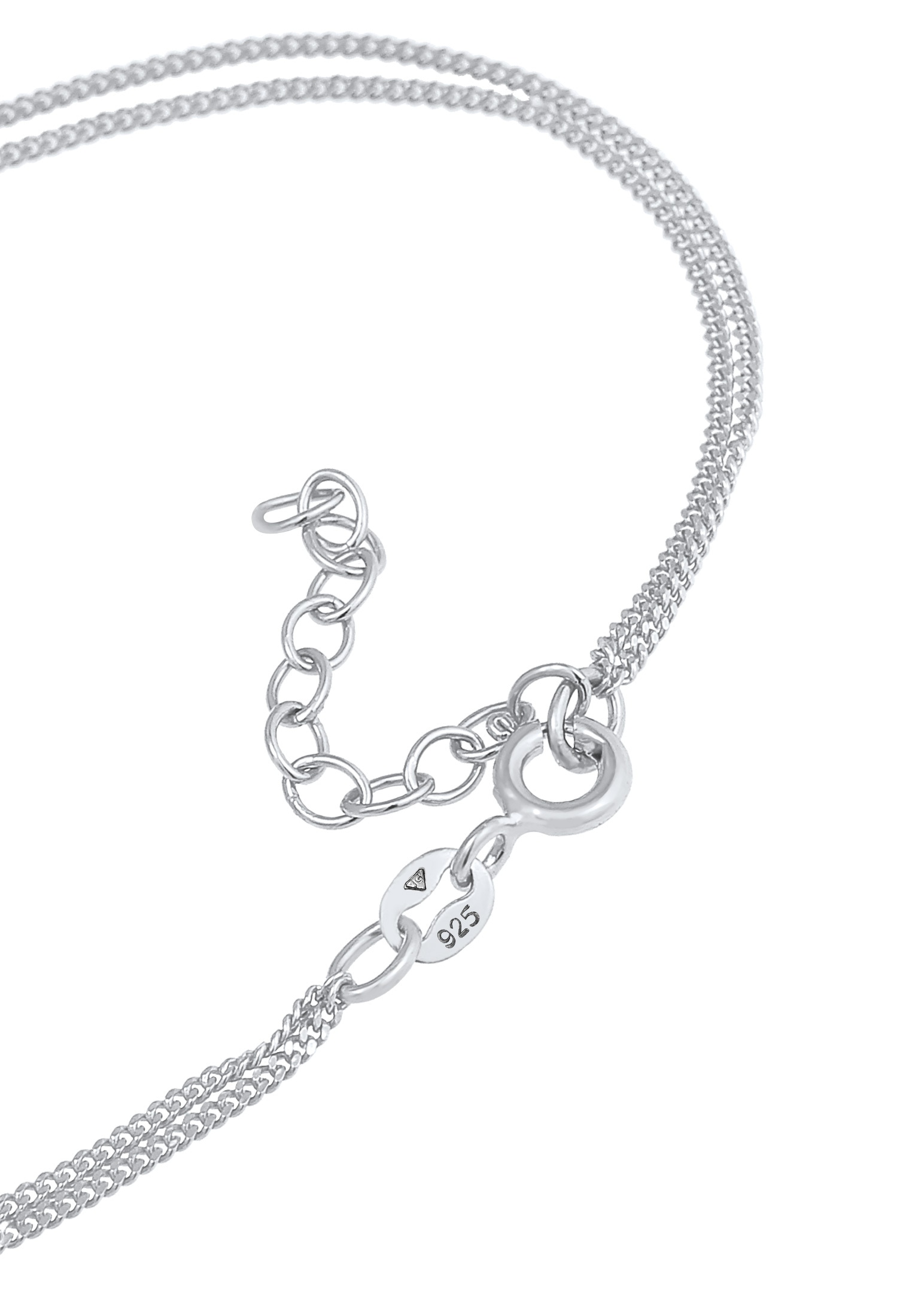 Elli Armband »Herz Liebe Schloss Verbundenheit 925 Silber«