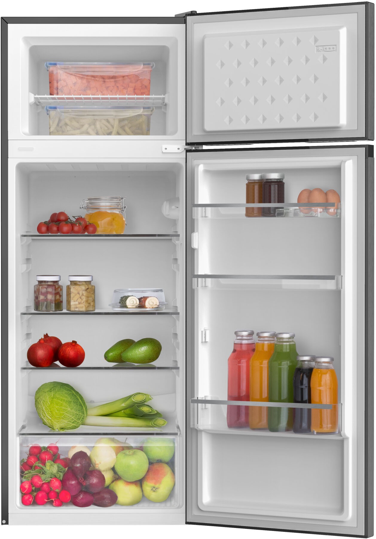 Amica Top Freezer "DT 374 170 E" 142,8 cm hoch 54 cm breit günstig online kaufen