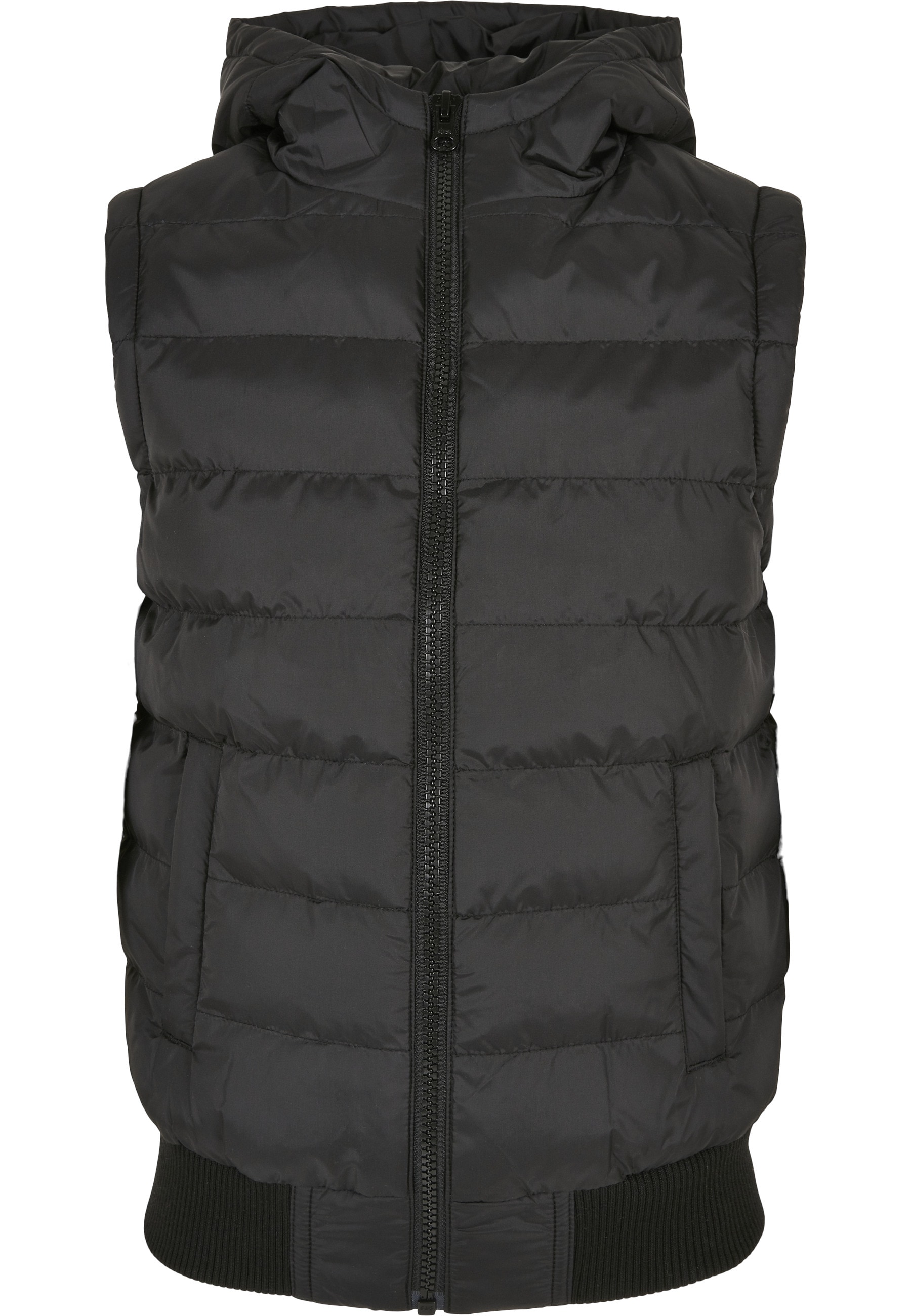 URBAN CLASSICS Jerseyweste "Urban Classics Herren Boys Small Bubble Hooded Vest" 1 Stk.