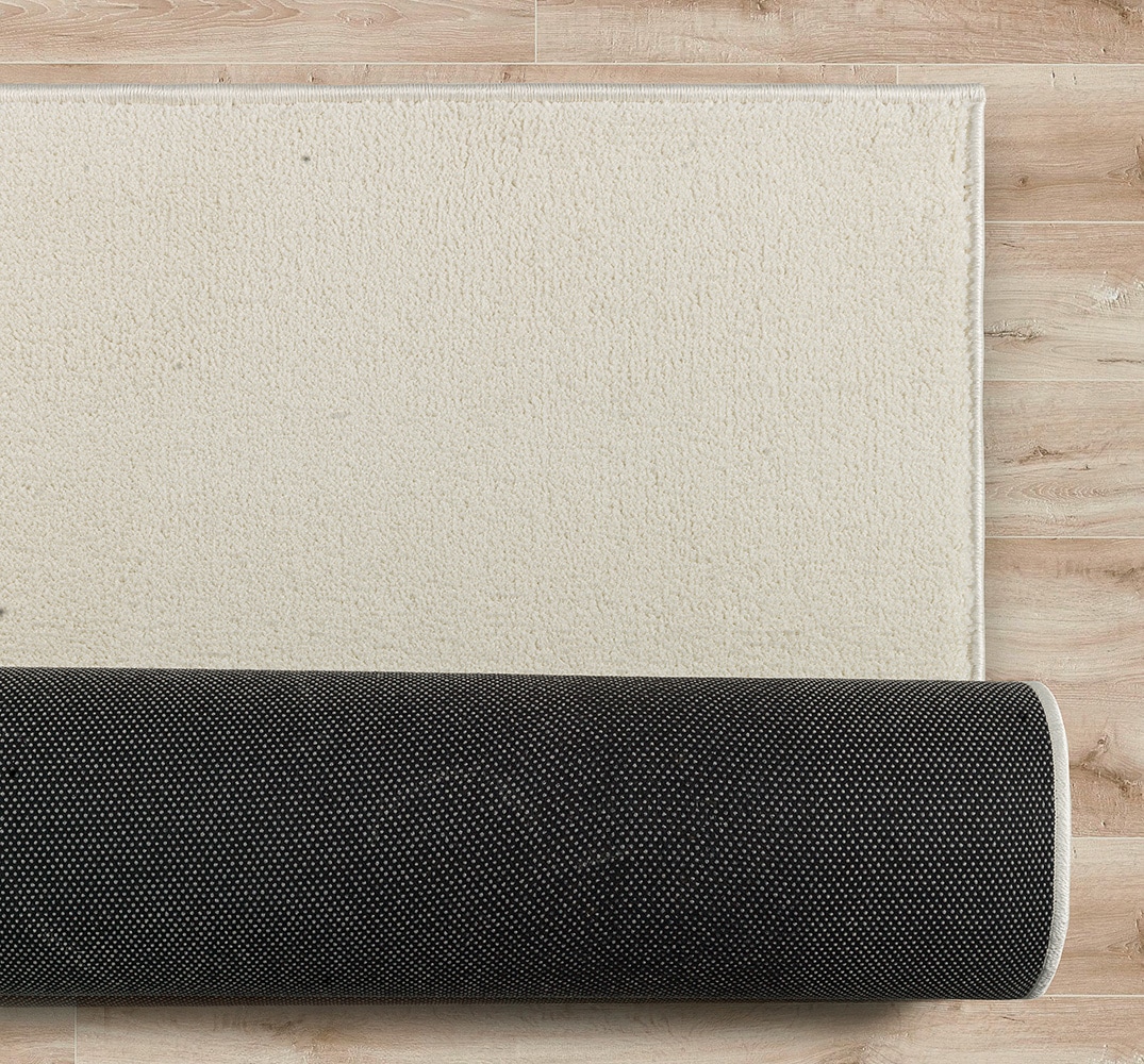 the carpet Teppich »Suez«, rechteckig, 14 mm Höhe, weicher Wohnzimmer Teppich Anti-Rutsch Rücken