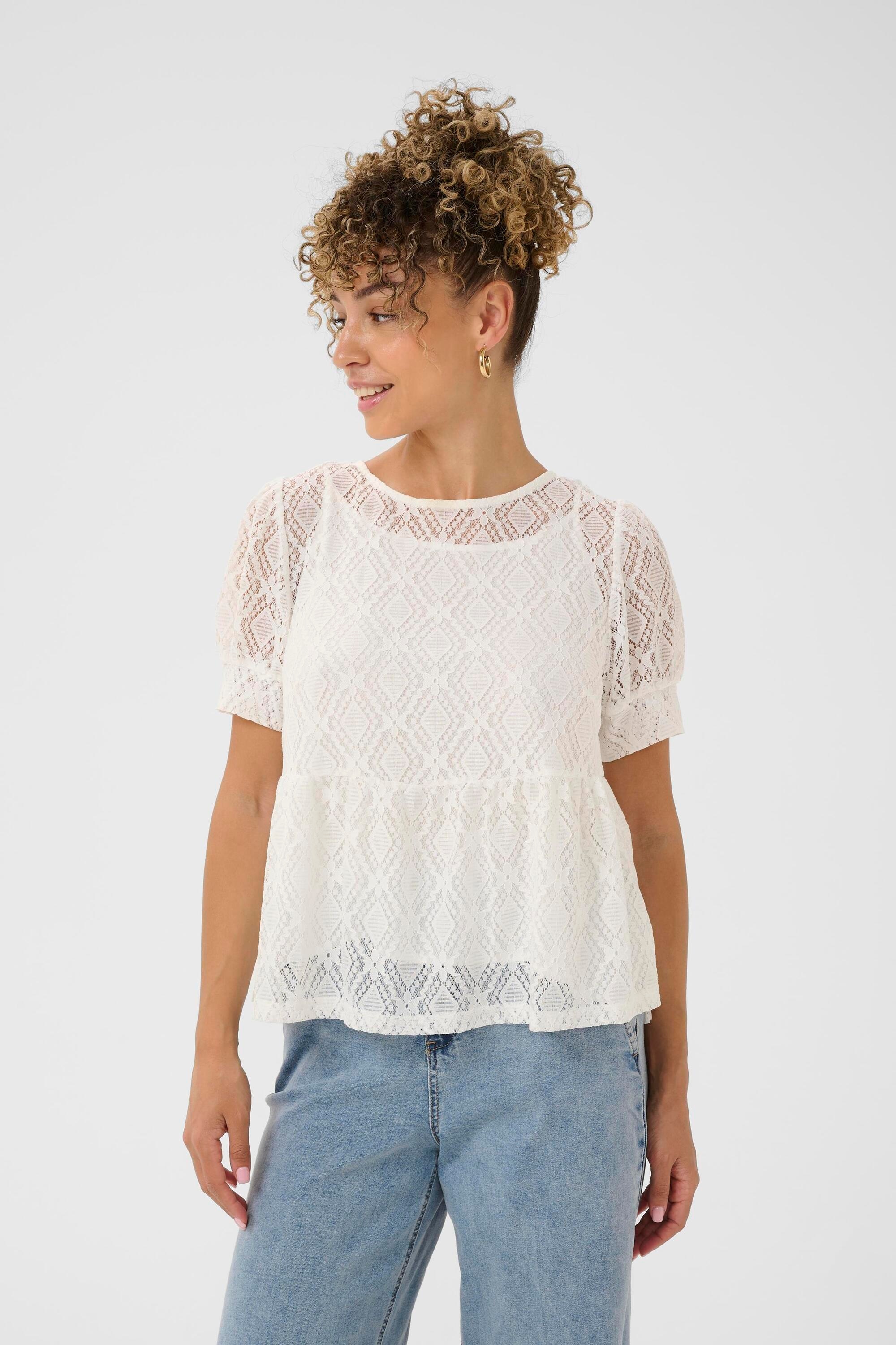 Cream Kurzarmbluse »Bluse kurzarm CRRemi«
