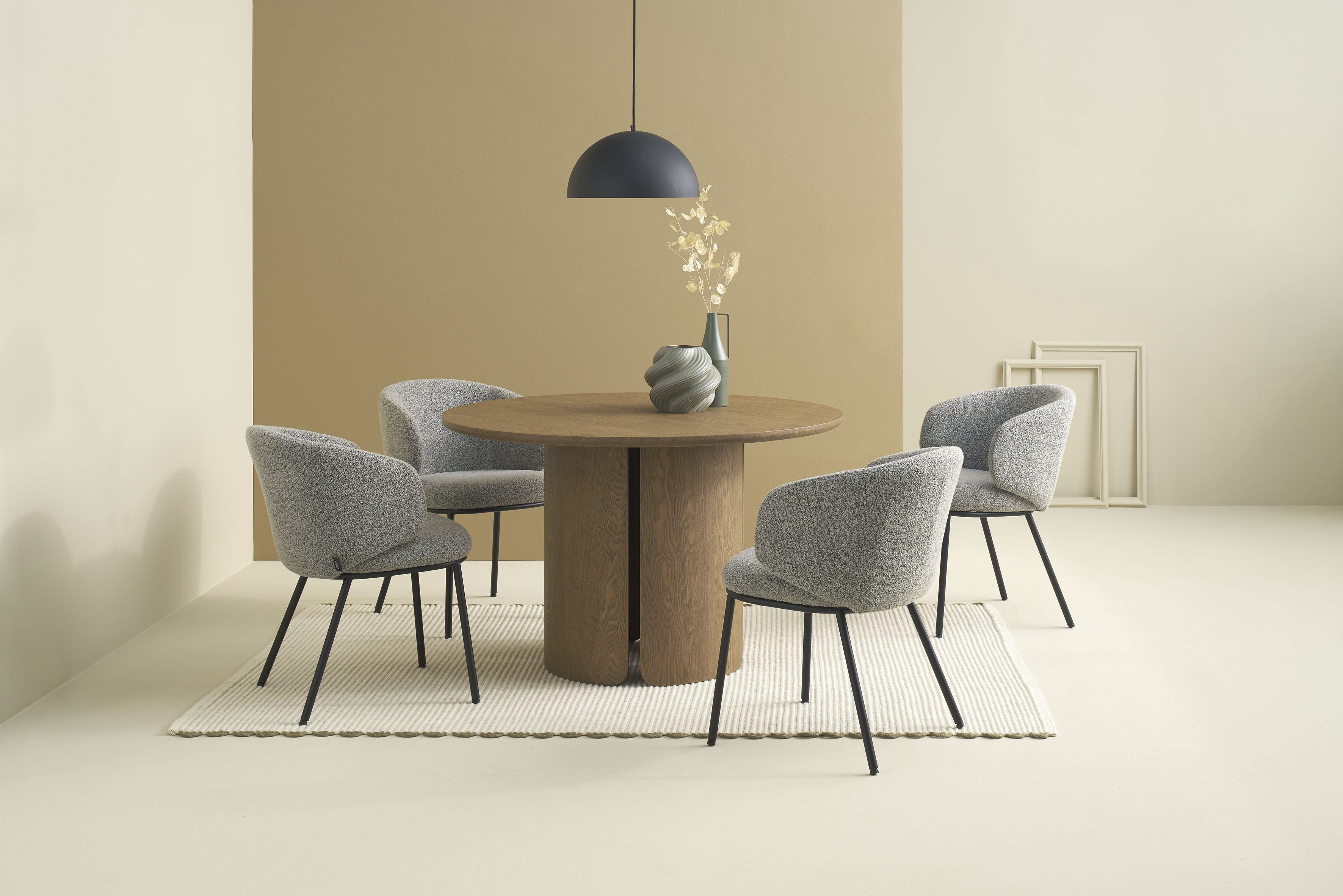 SCHÖNER WOHNEN-Kollektion Esstisch "HARSTAD" 1 Stk. tlg. 120 cm, mit variab günstig online kaufen