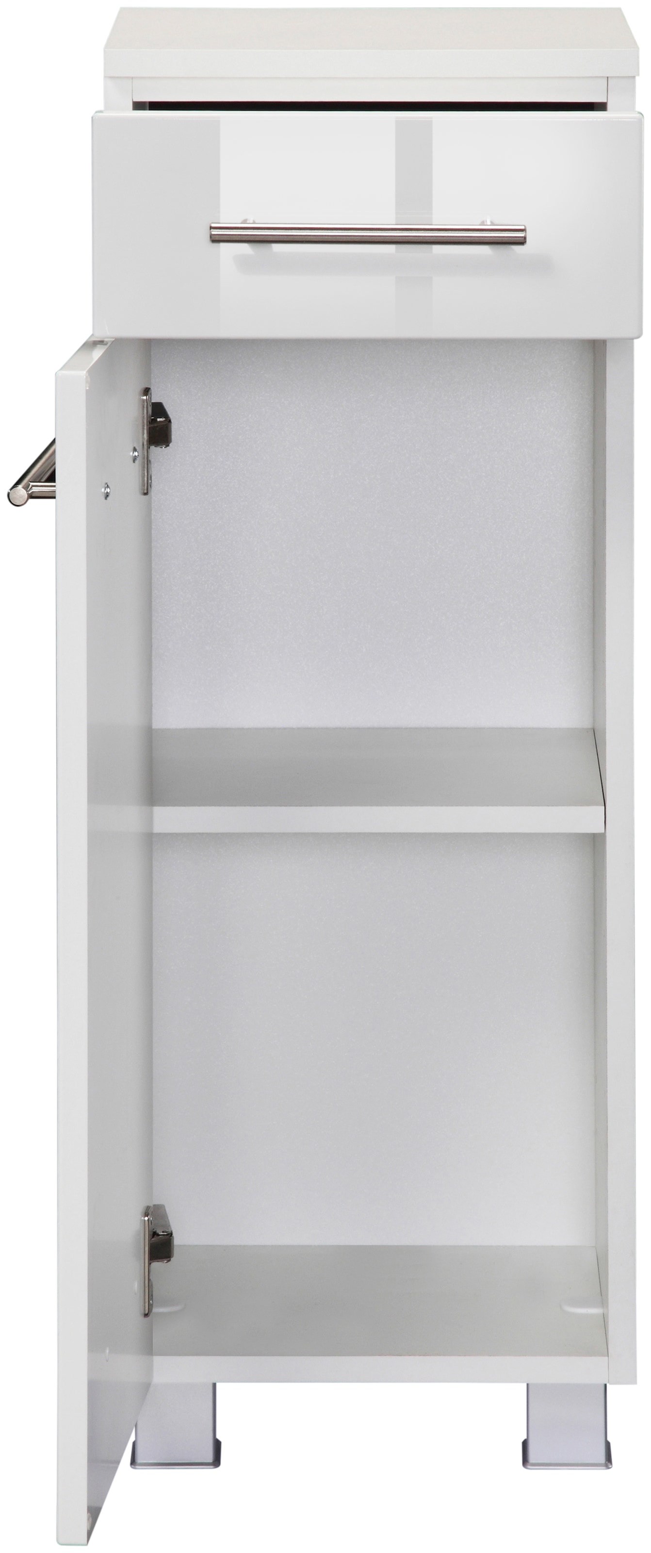 welltime Badmöbel-Set »Trento, Badezimmer-Set, Waschbeckenunterschrank, Hängeschrank« 4 Stk. tlg.