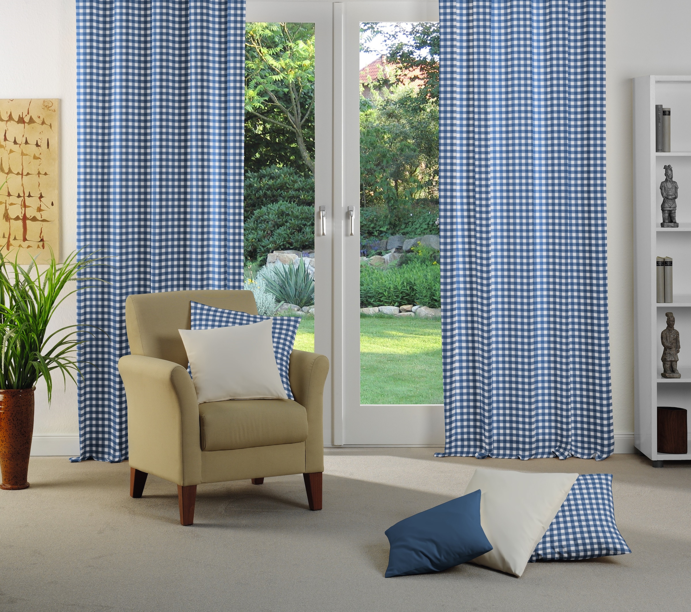 Wirth Vorhang "Finja" Kräuselband 2 Stk. tlg. günstig online kaufen