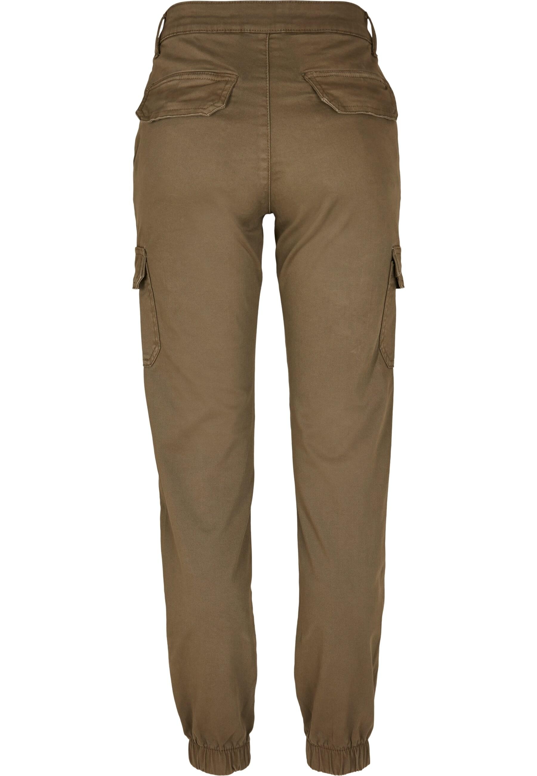 URBAN CLASSICS Cargohose "Urban Classics Damen Ladies High Waist Cargo Pant günstig online kaufen