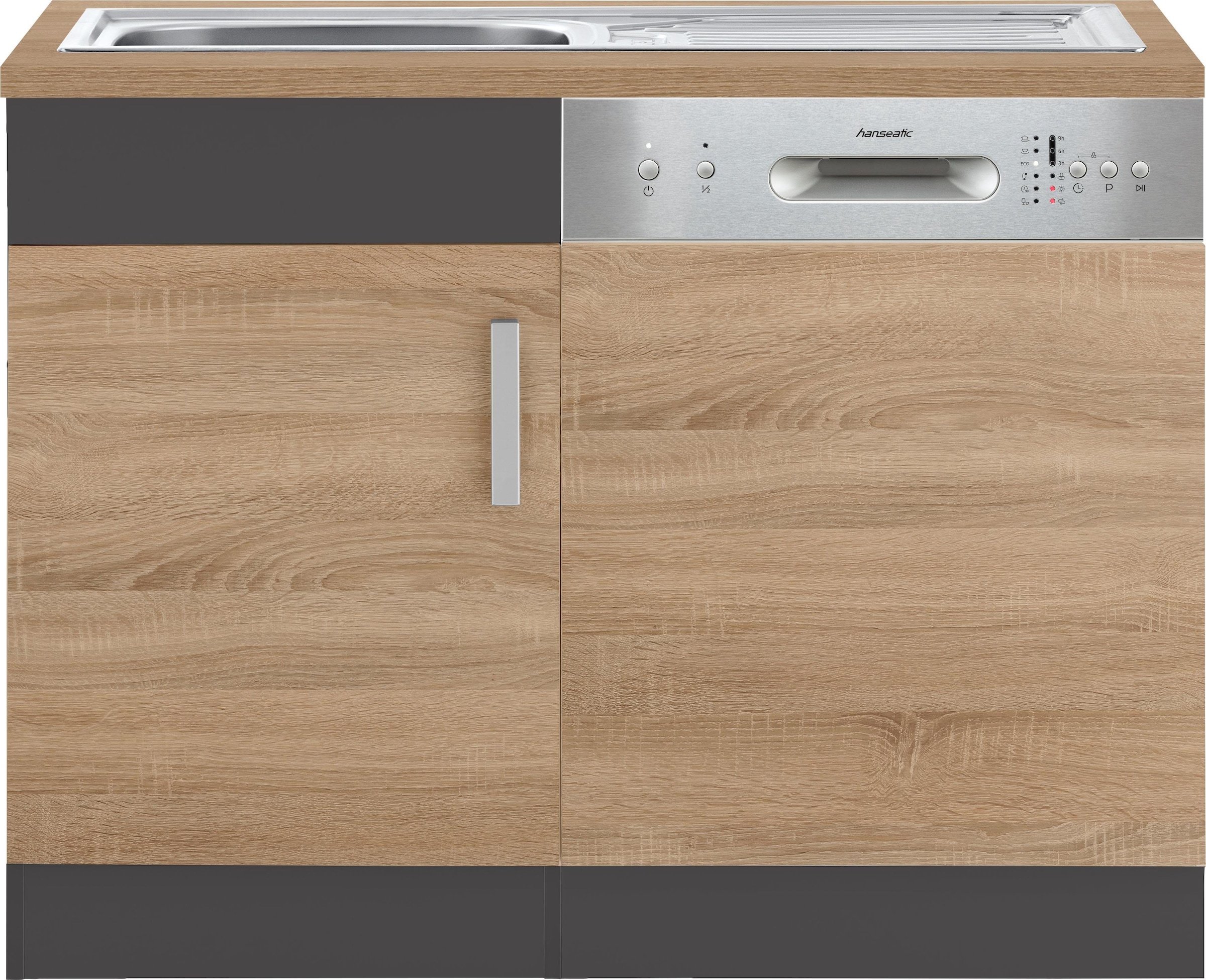 KOCHSTATION Spülenschrank »KS-Gera«, Breite 110 cm