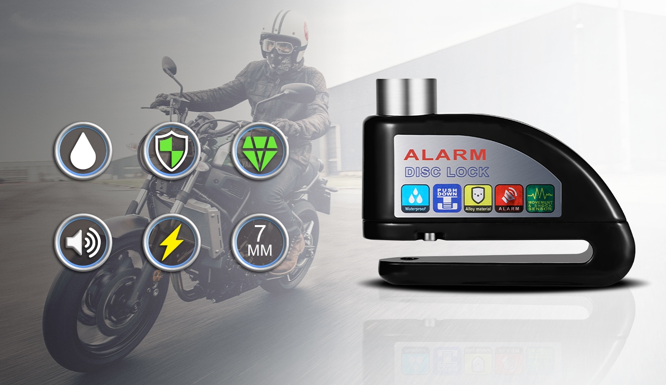 SachsenRad Bremsscheibenschloss »Secure Disc«