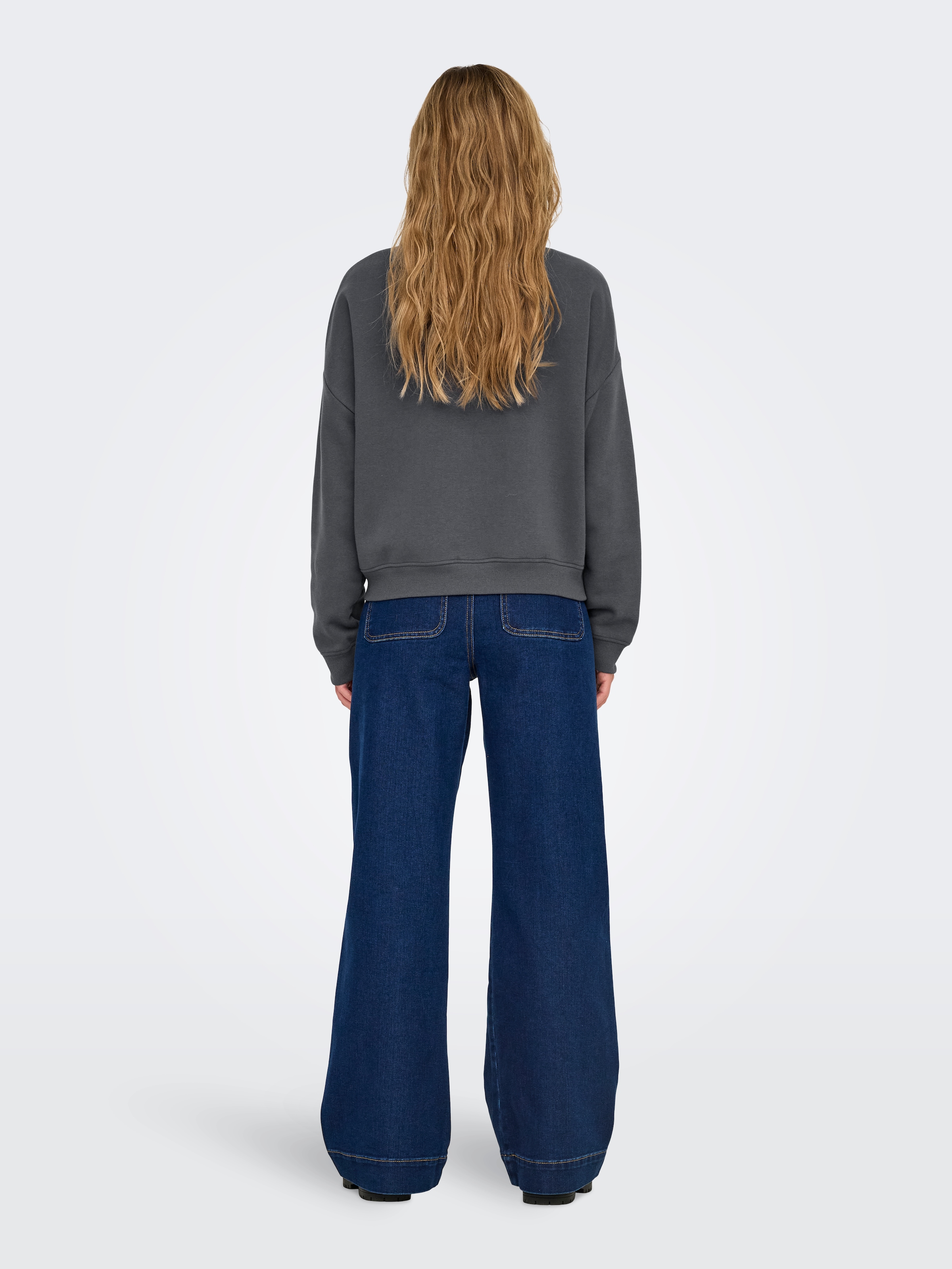 ONLY Sweatshirt »ONLSWEAT L/S CREW OVERSIZE STATE SWT«