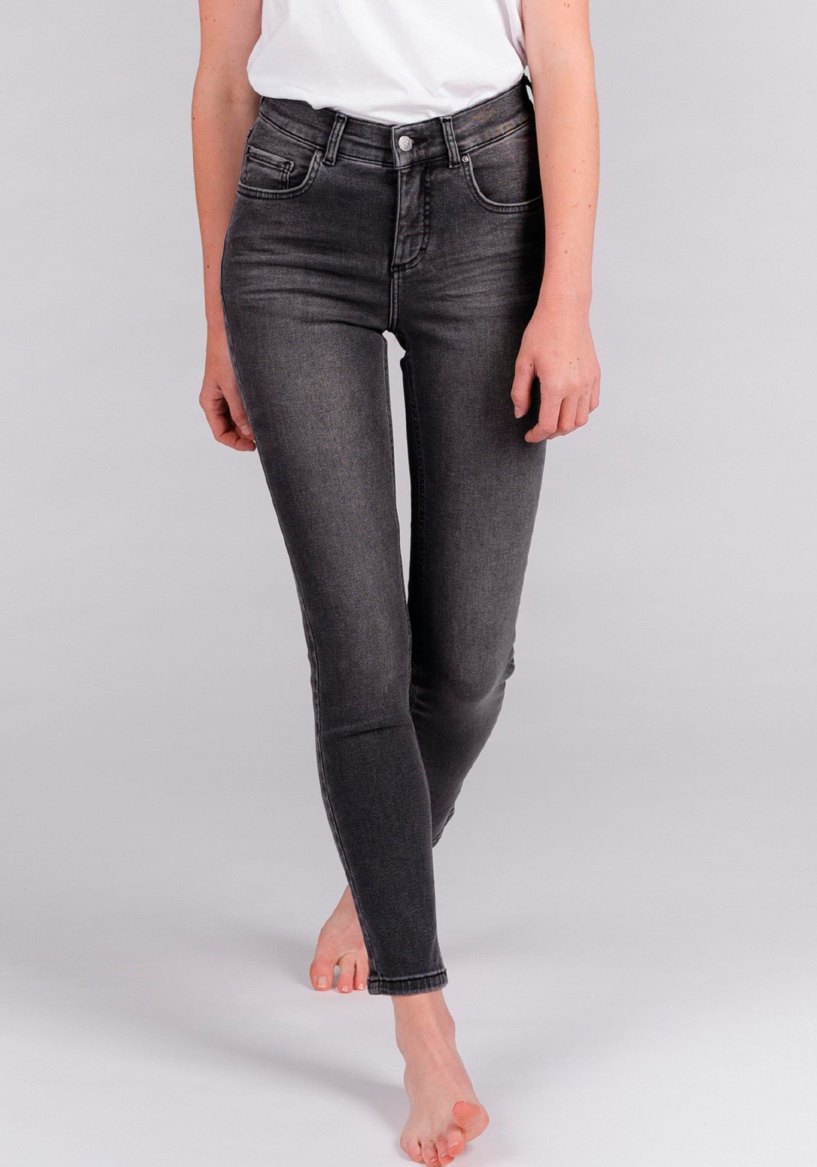 Thumbnail - ANGELS Slim-fit-Jeans "SKINNY" aus Baumwollmischung, mit Gürtelschlaufen
