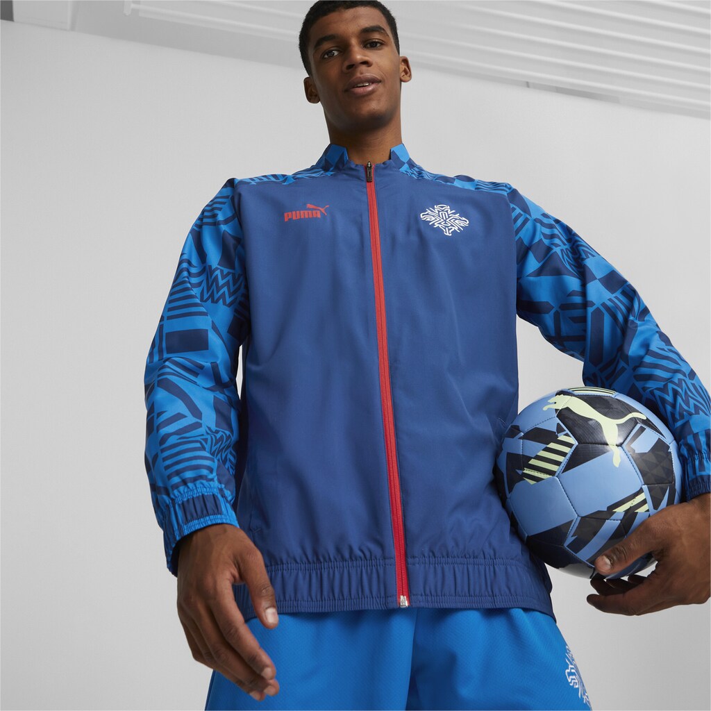 PUMA Sweatjacke »Island Fußball Prematch Jacke Herren«