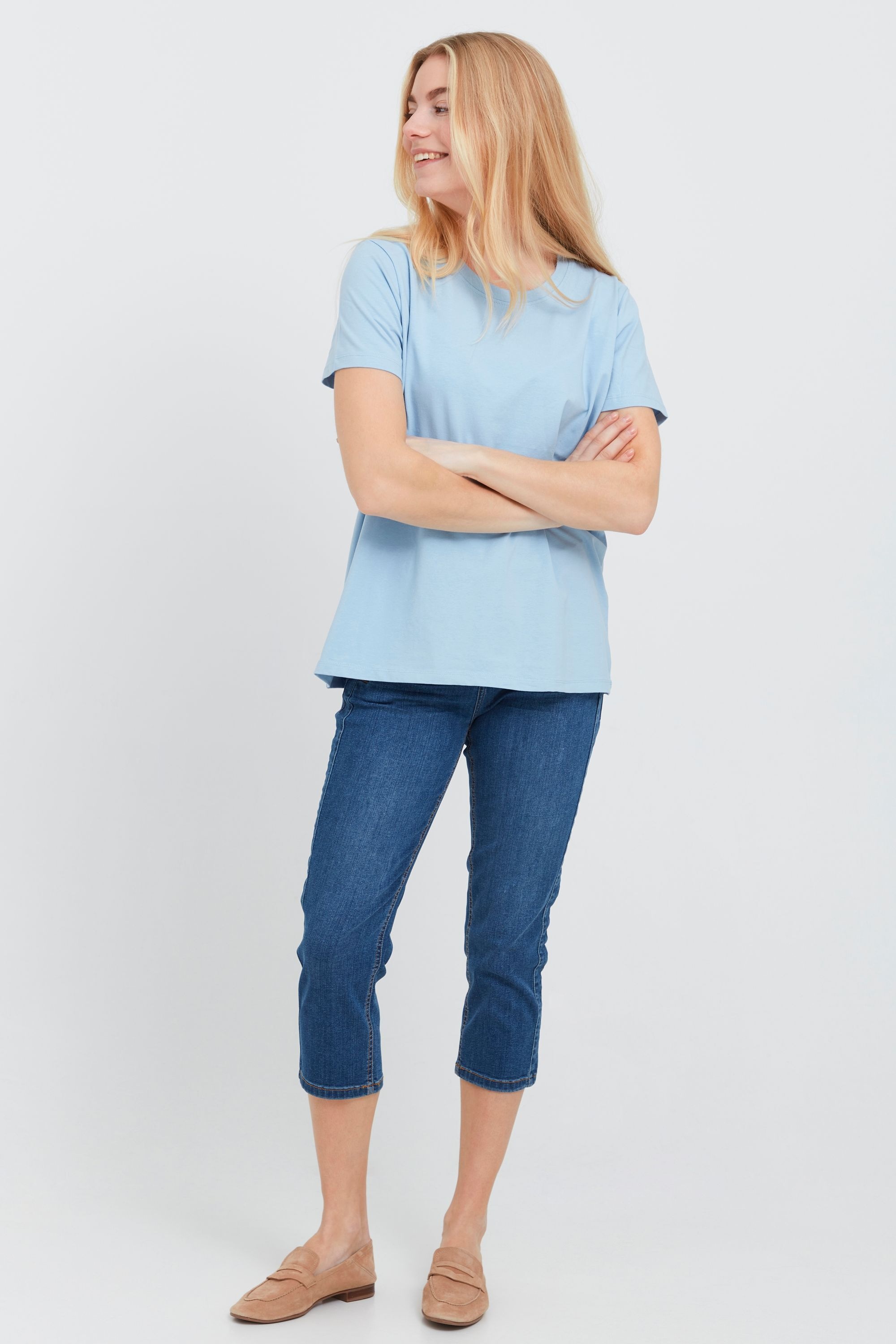 fransa T-Shirt »T-Shirt FRZashoulder«