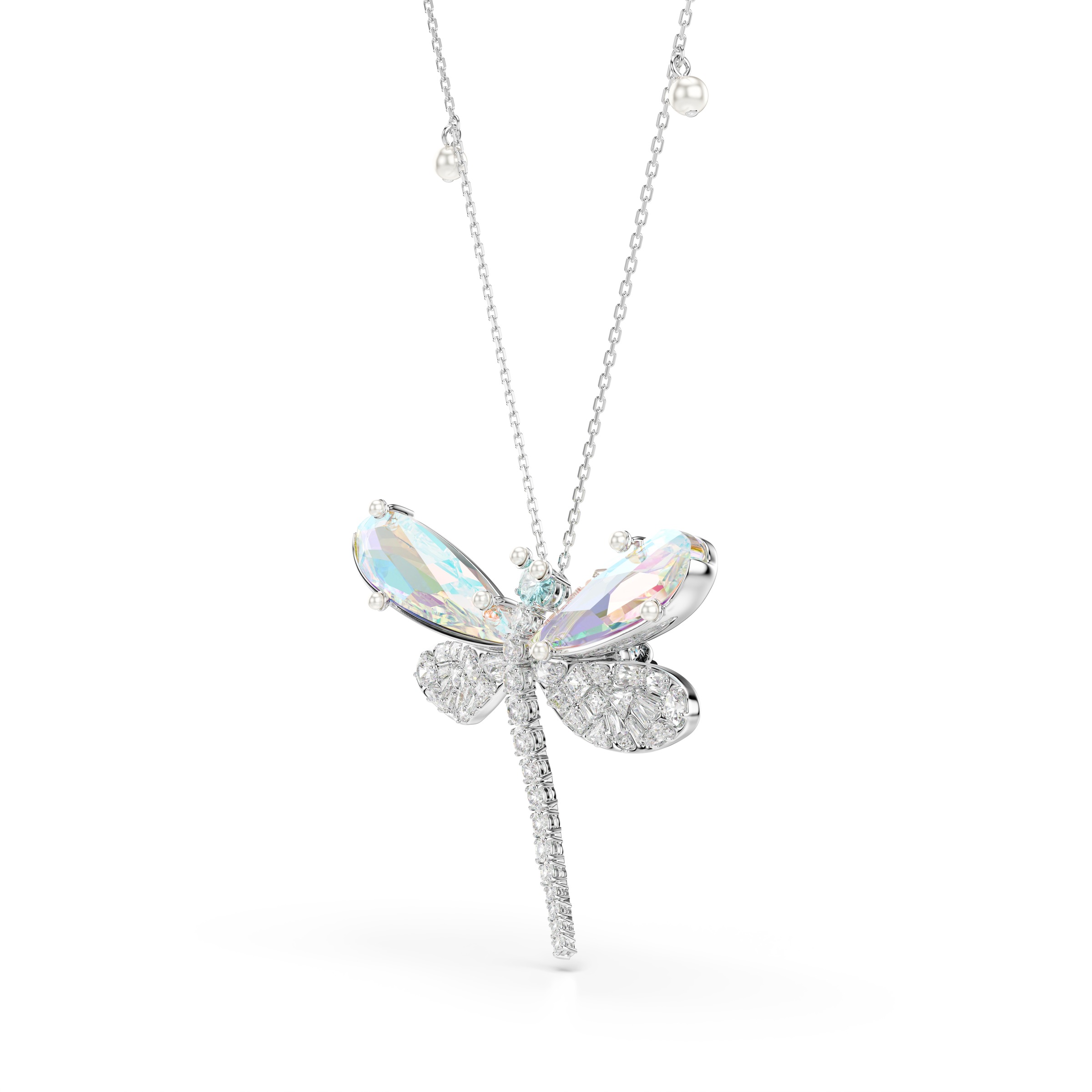 Swarovski Kette mit Anhänger »Schmuck Geschenk 2026 CAPSULE Halskette Brosche« mit Swarovski® Kristall - mit Swarovski® Perle