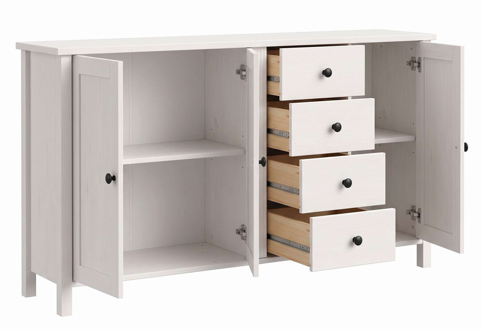 OTTO home Sideboard »Mikkeli Kommode« aus massiver FSC®-zertifizierter Kiefer, moderner Landhausstil