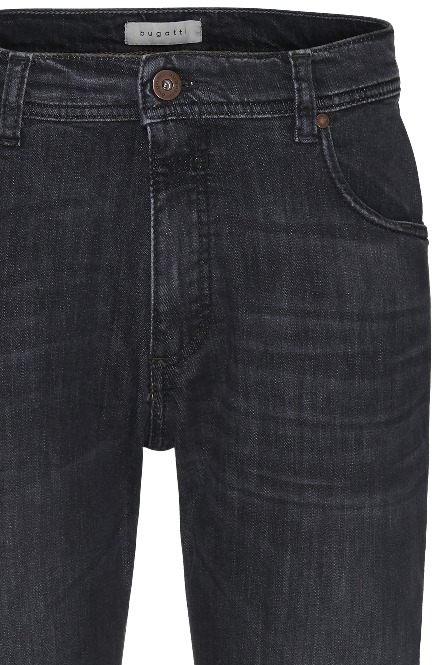 bugatti 5-Pocket-Jeans, mit einem leichten Used-Look