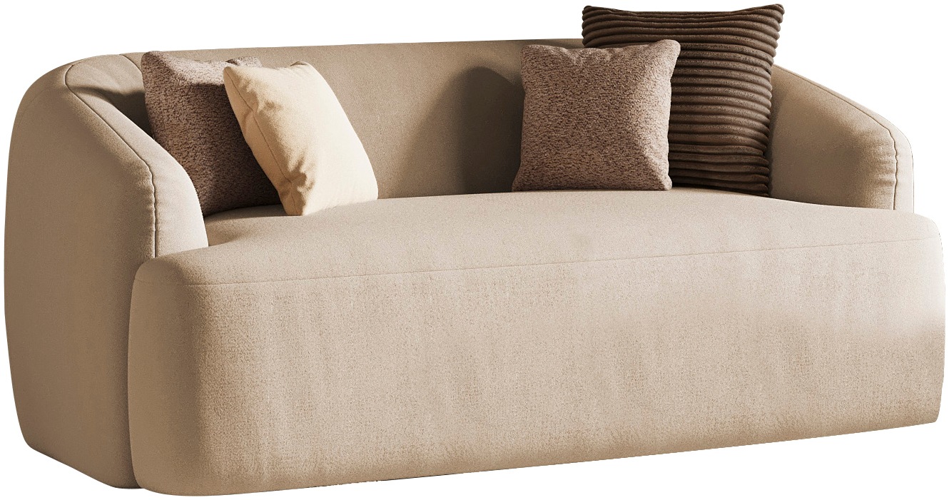 INOSIGN 2-Sitzer »Nergal, Einzelsofa oder L-Form«, Modernes Design, schlichte Optik, stilvoller Blickfang im Wohnzimmer