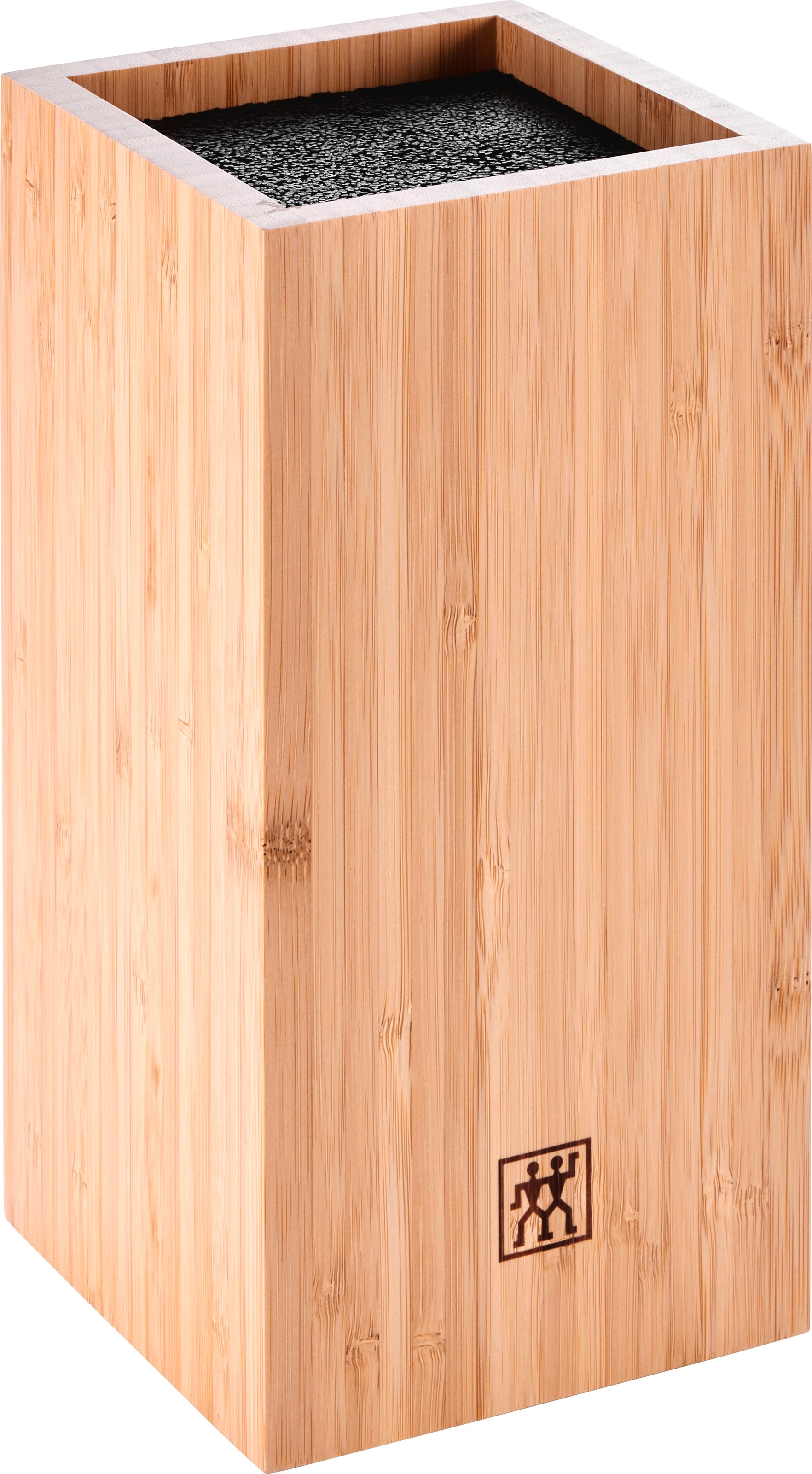 Thumbnail - Zwilling Messerblock "Gourmet, inkl. 4 Messer" 5 Stk. mit flexiblen Kunststoff-Borsten, Bambus