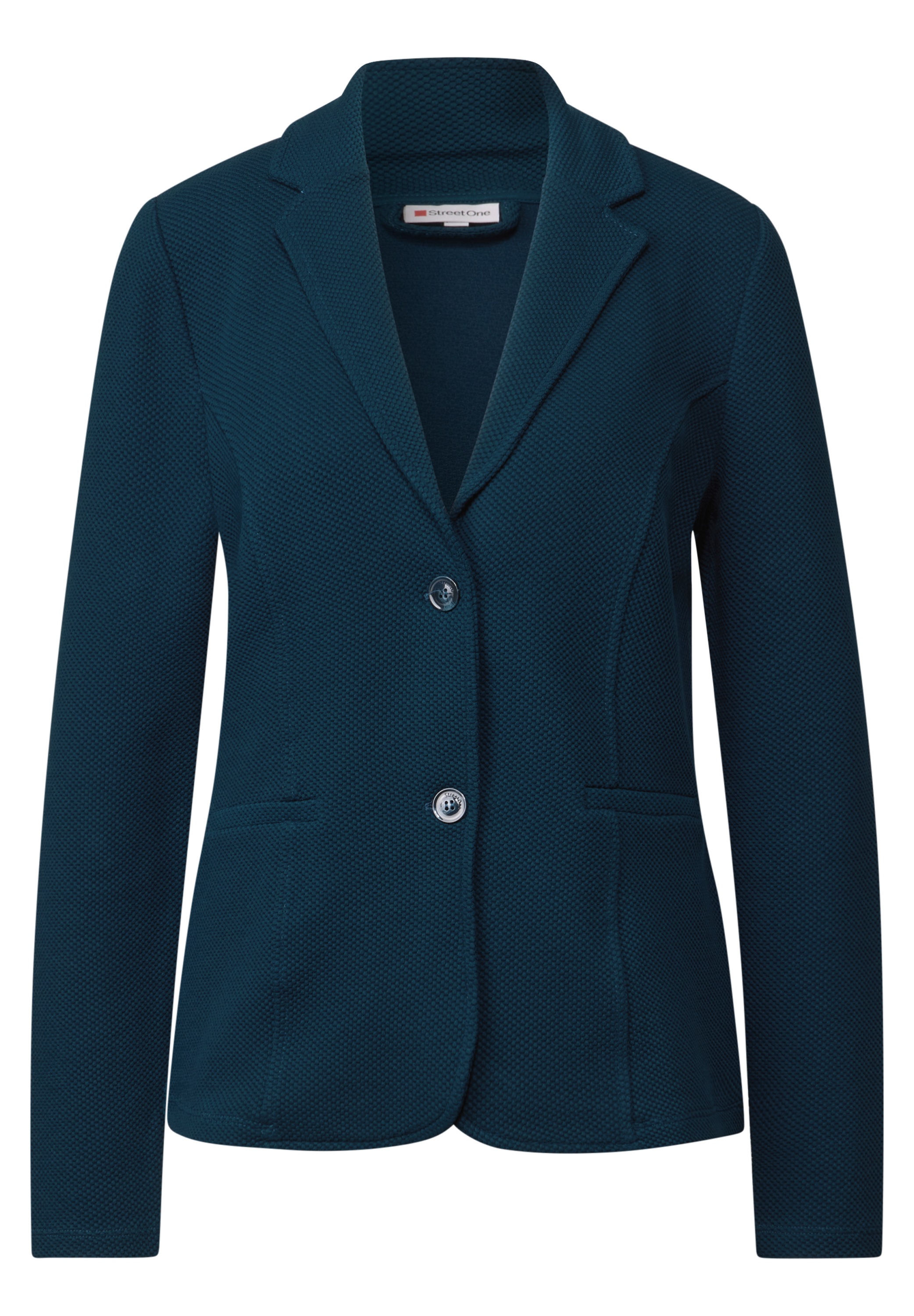 STREET ONE Kurzblazer, aus softem Materialmix