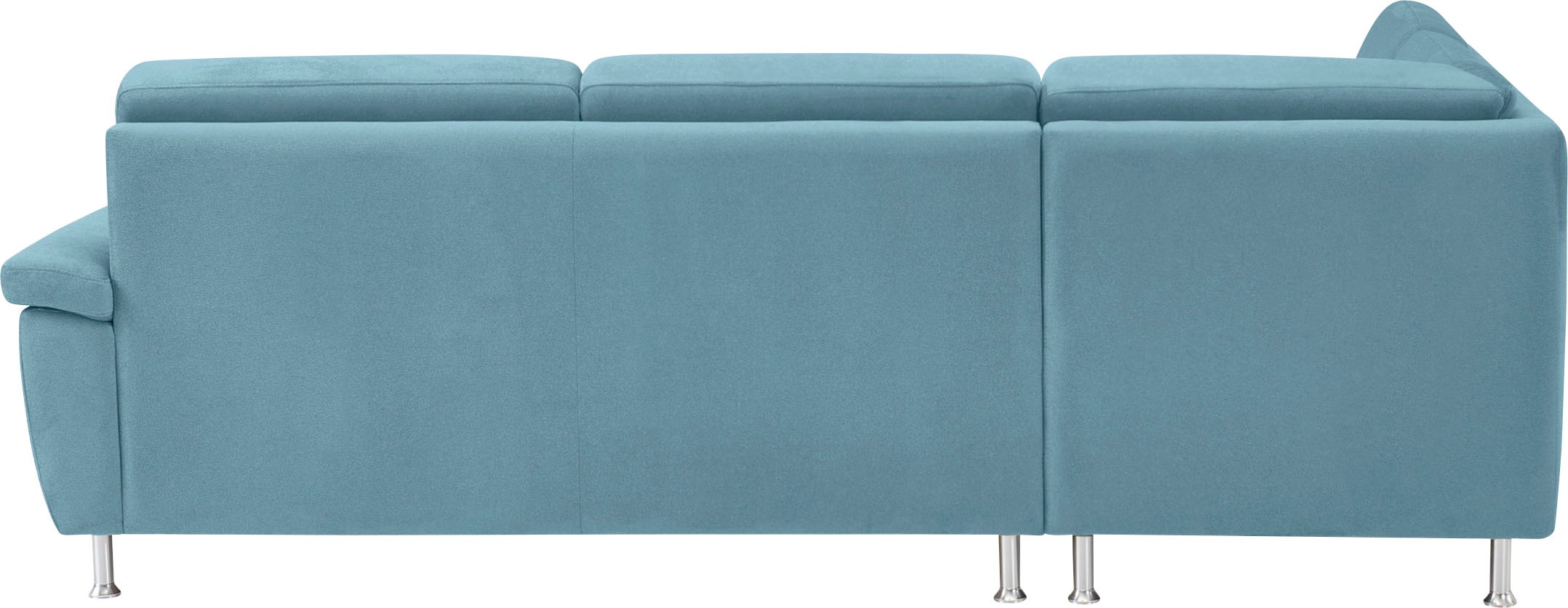 CALIZZA INTERIORS Ecksofa Onyx, Ottomane links oder rechts, wahlweise mit Bettfunktion und Bettkasten, Breite 257 cm