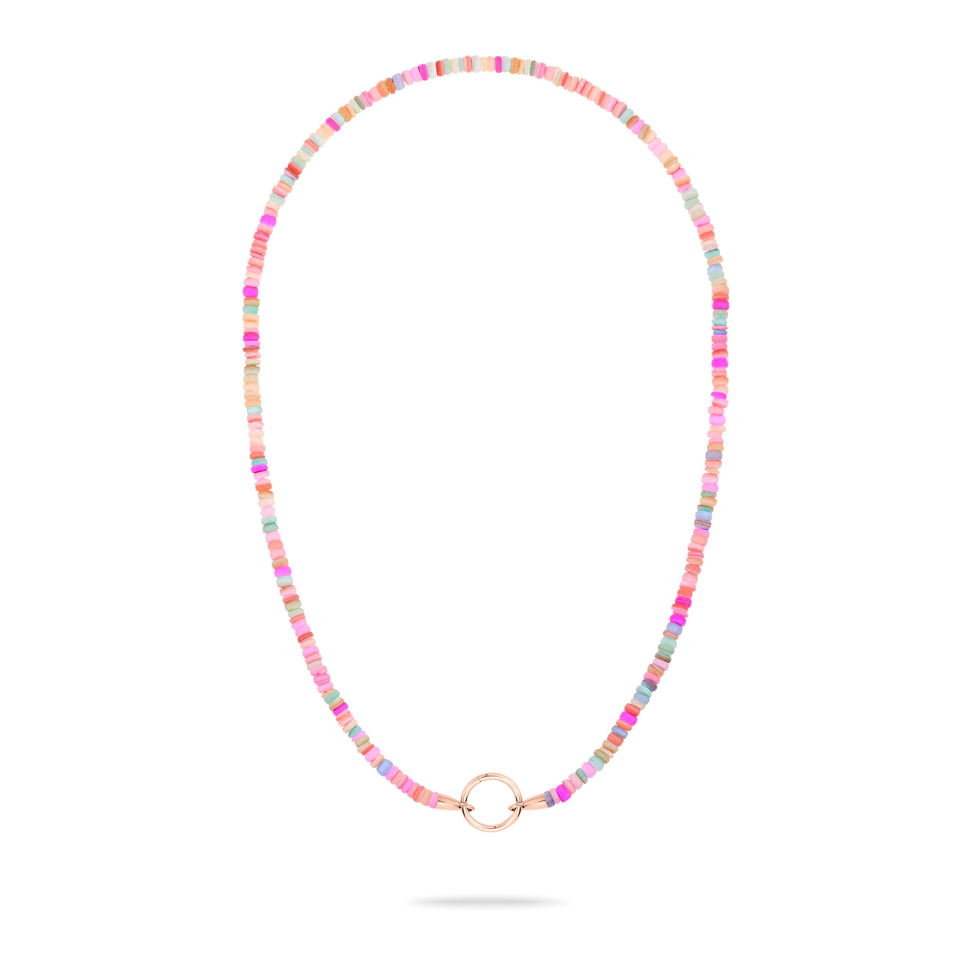 Tamaris Charm-Kette »Schmuck Geschenk Edelstahl Halskette All About Beads«, mit Naturstein