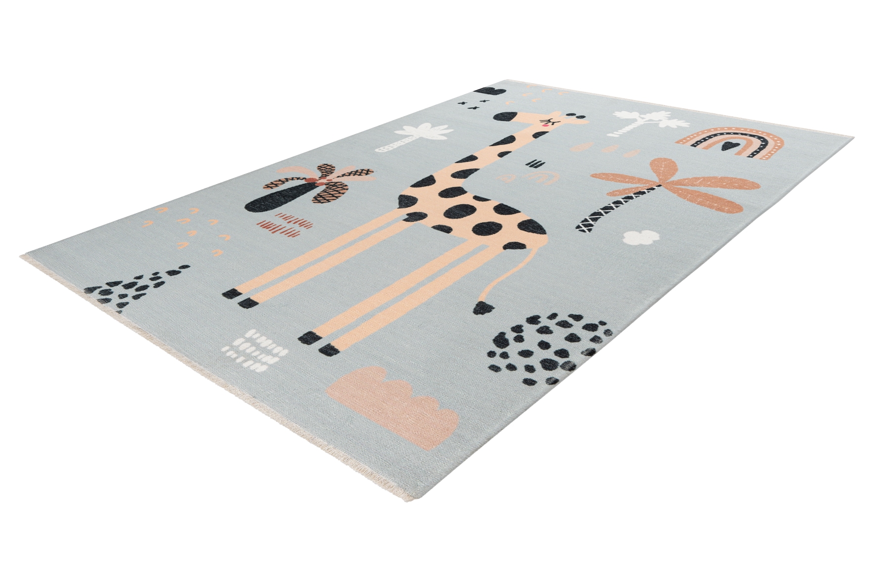 Obsession Kinderteppich »My Greta 625«, rechteckig, Spielteppich, bedruckt, Giraffe Motiv, waschbar, Kinderzimmer