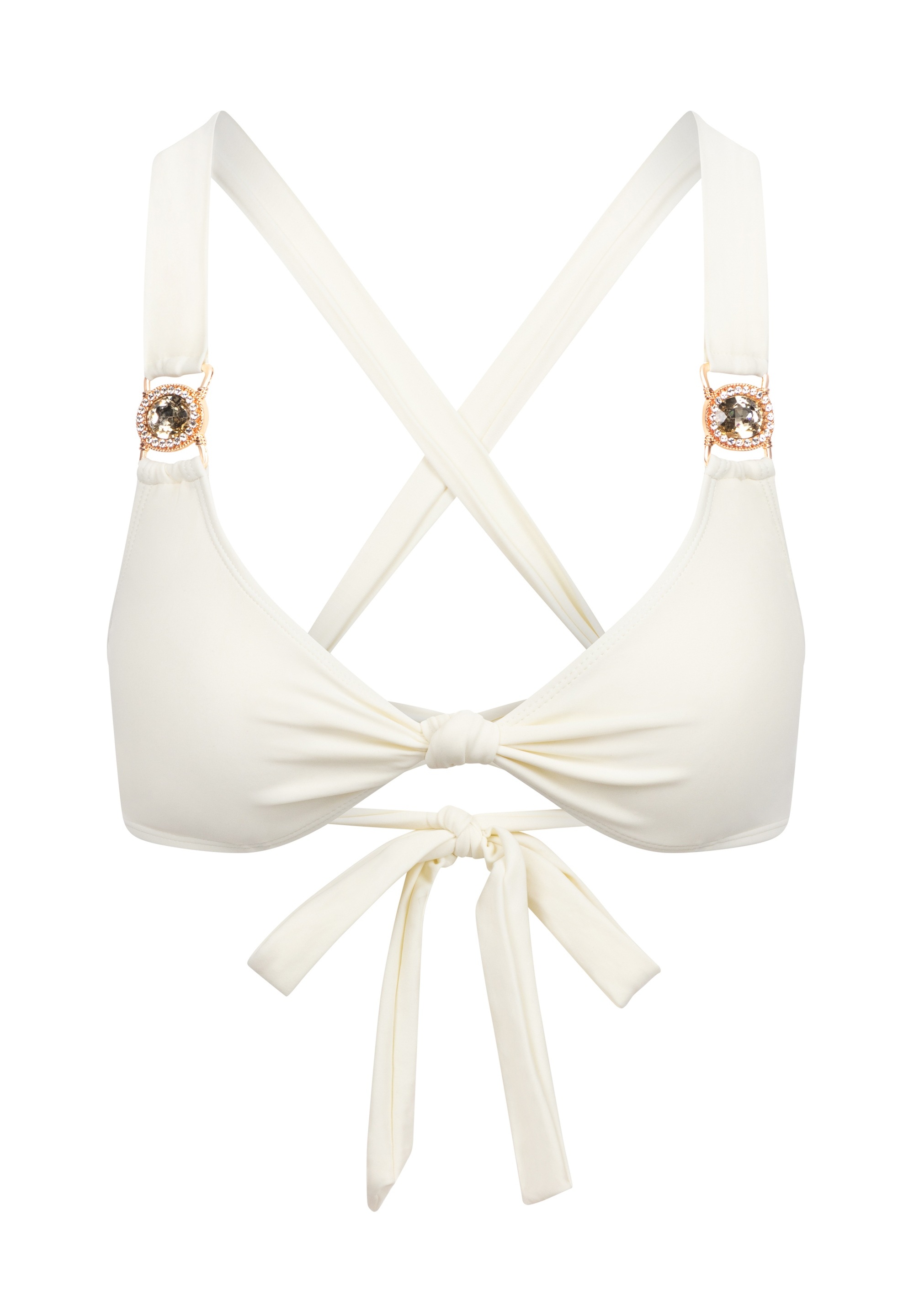 Moda Minx Balconette-Bikini »Amour Knot«, (1 St.), mit modischer Schnürung am Rücken