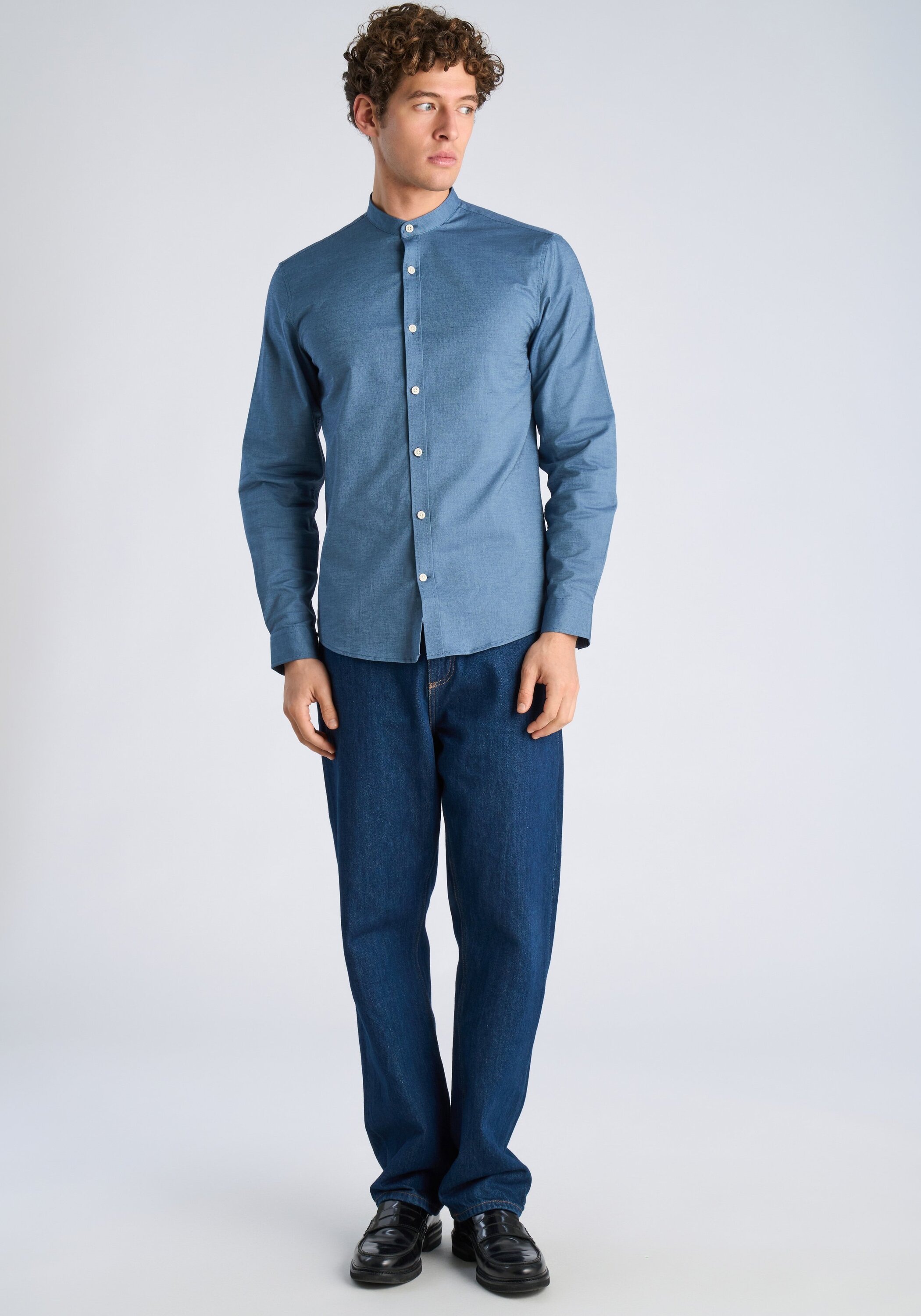 LINDBERGH Businesshemd »Oxford-Hemd (Langarm) Relaxed Fit«