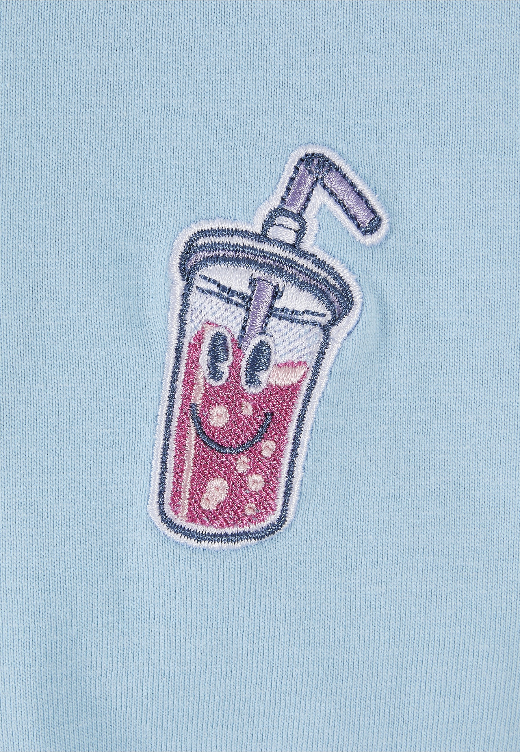 MisterTee T-Shirt »MisterTee Herren Good Vibes Drink Tee EMB« 1 Stk.