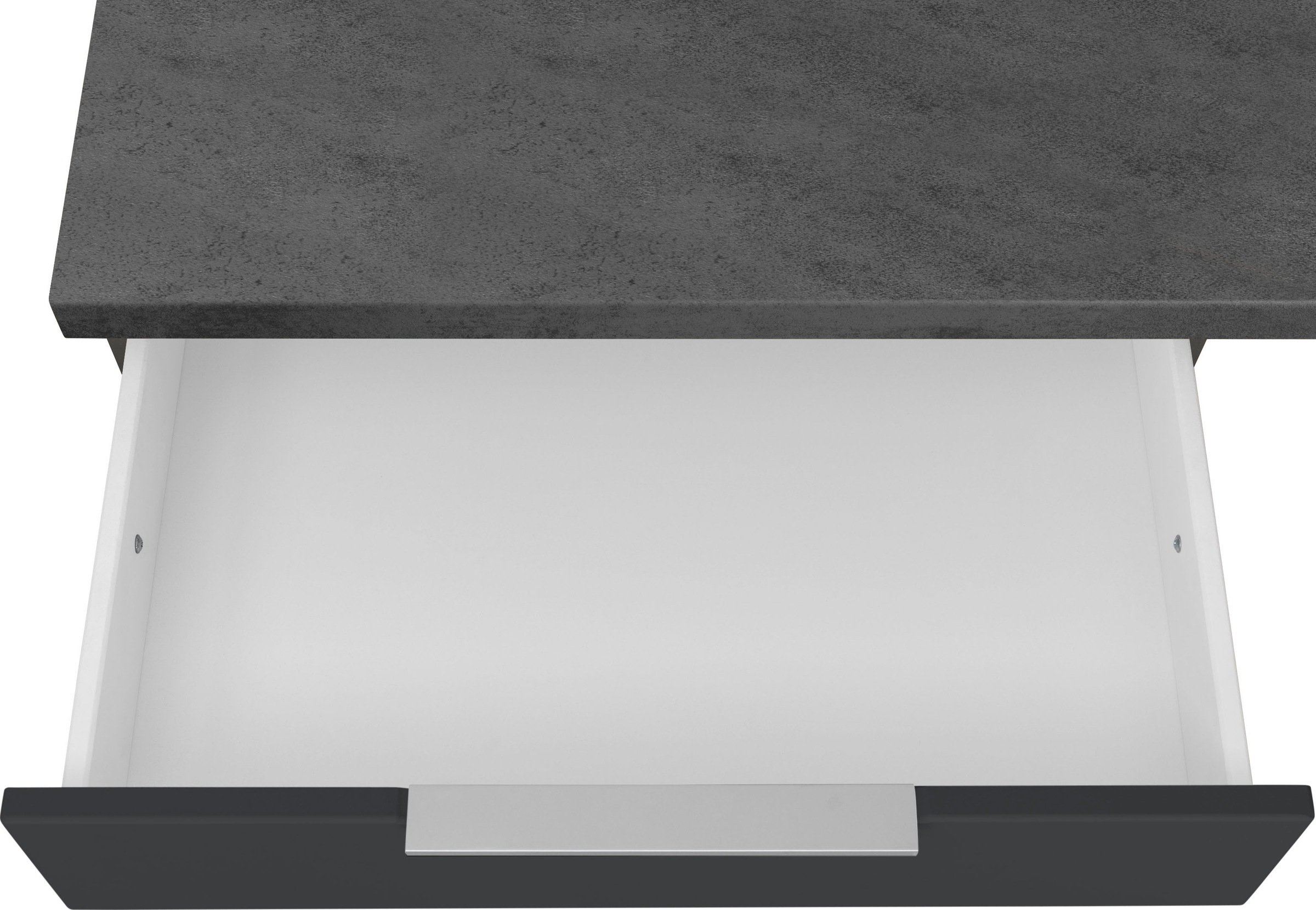 KOCHSTATION Winkelküche »KS-Luhe«, Stellbreite 240x270 cm, wahlweise mit oder ohne E-Geräten, MDF-Fronten