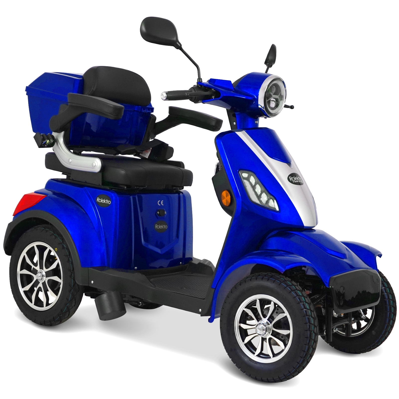 Rolektro Elektromobil "Rolektro E-Quad 25 V.2-R31 Bleigel" 1.400 W 25 km/h