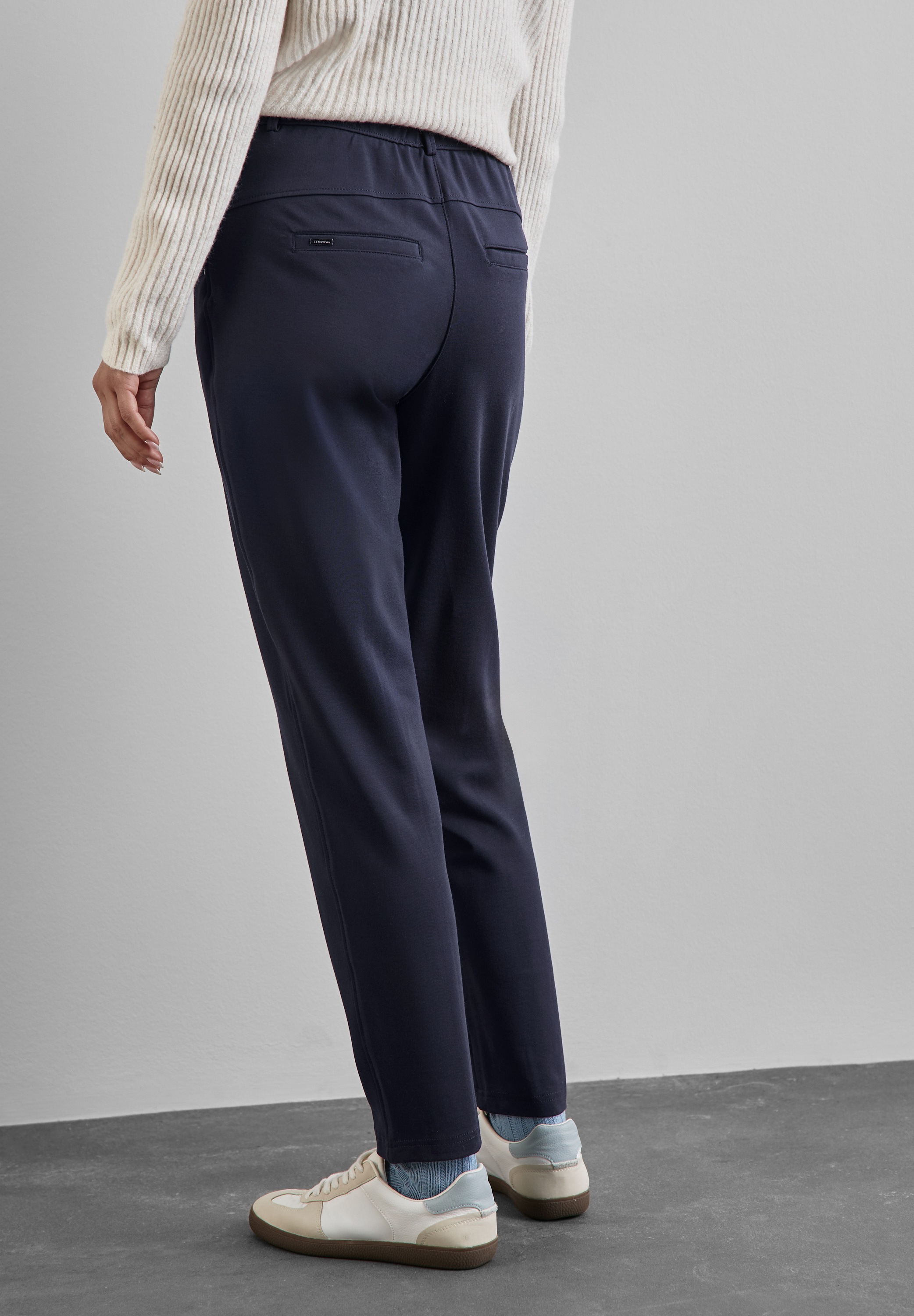 STREET ONE Stoffhose, High Waist