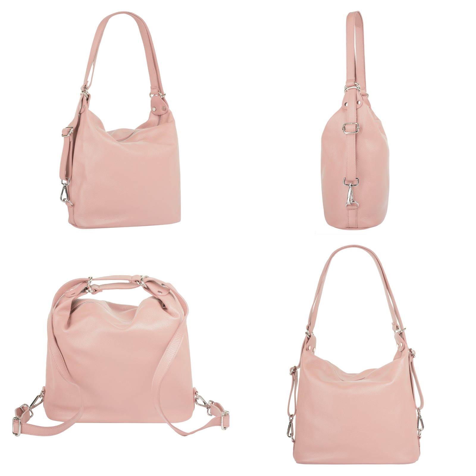 Samantha Look Shopper, echt Leder, Made in Italy