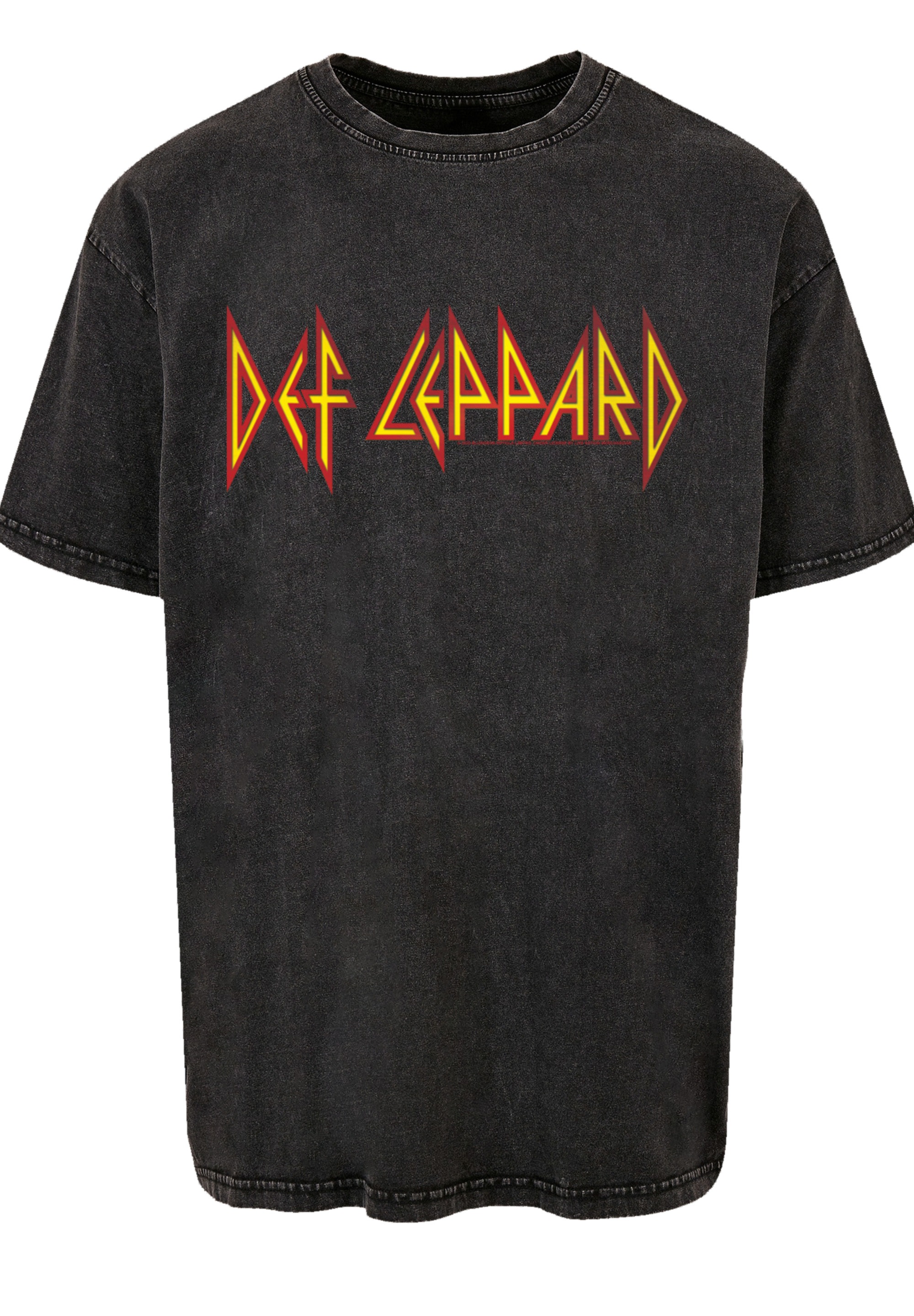 F4NT4STIC T-Shirt »Def Leppard Shatter Logo«, Premium Qualität