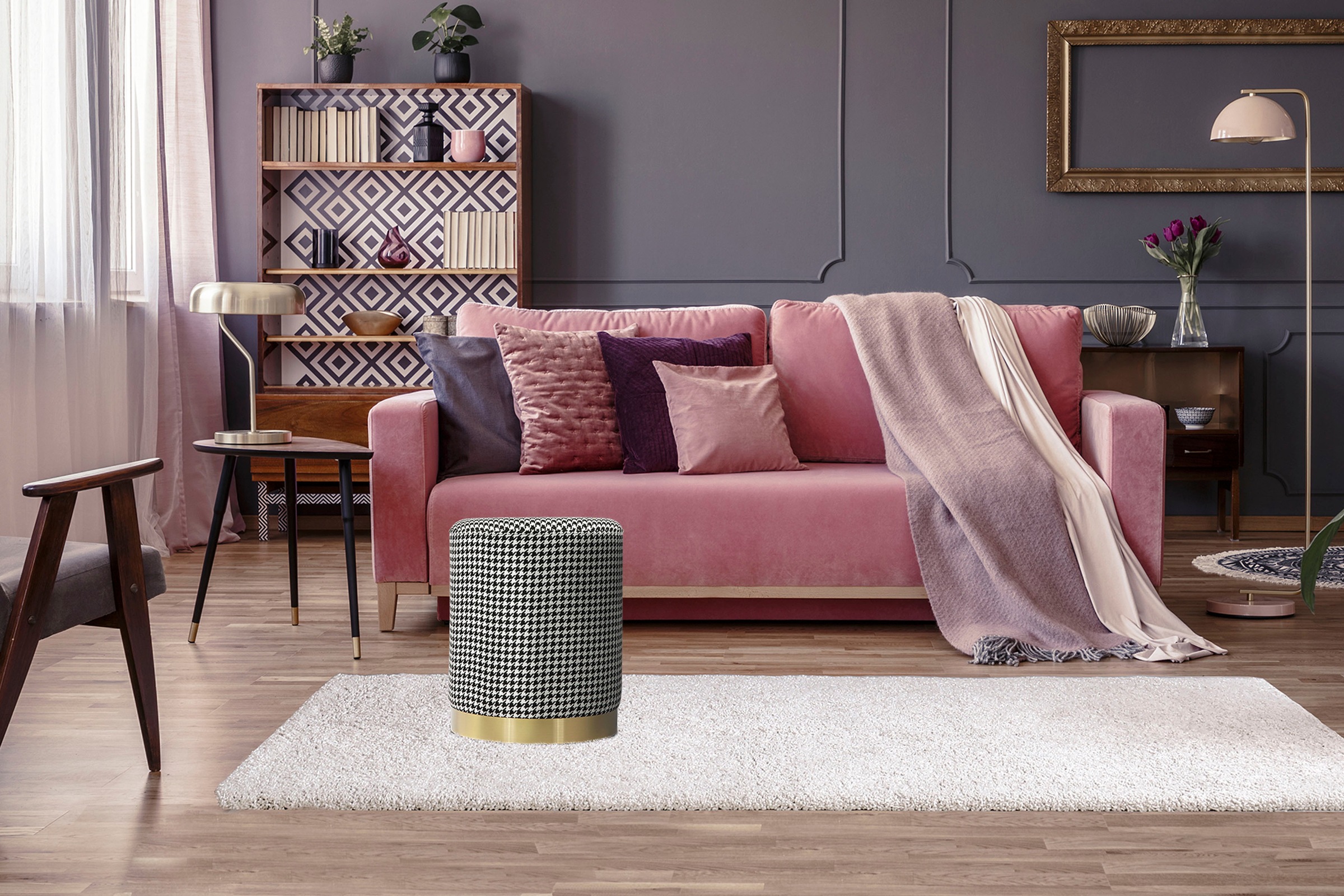 Kayoom Sitzhocker "Hocker Nona 525, Polster- und Sitzhocker, stillvoll und günstig online kaufen