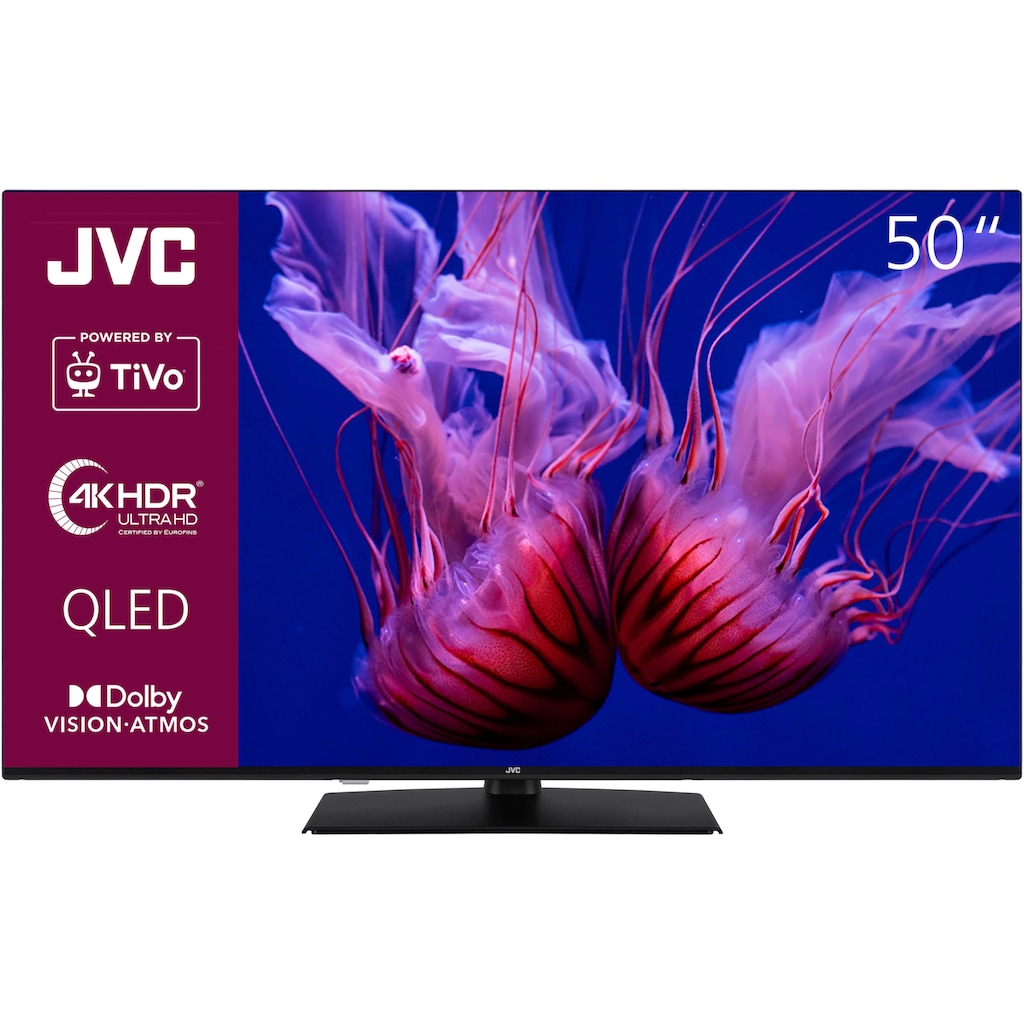 JVC QLED-Fernseher »LT-50VUQ3455«, 126 cm/50 Zoll, 4K Ultra HD, Smart-TV