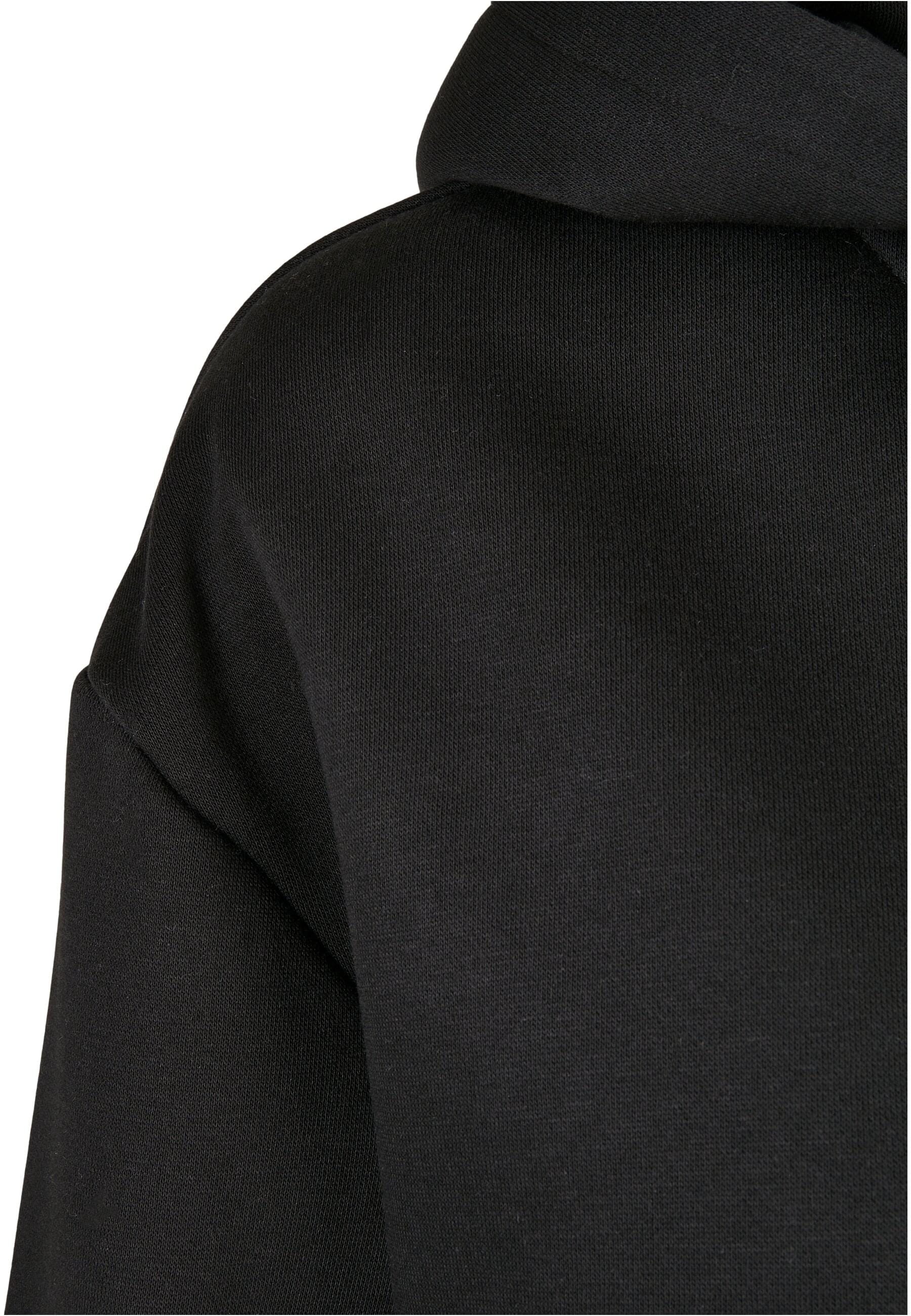 URBAN CLASSICS Sweatjacke »Urban Classics Damen Ladies Short Oversized Zip Jacket«
