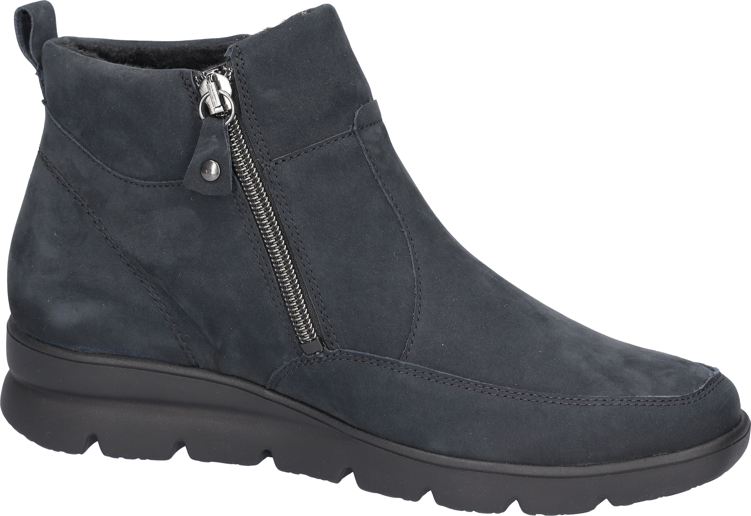 Waldläufer Schlupfboots »H-BRUNI«, Winterboots, Stiefelette, Bequemschuh in Komfortweite G (= weit)