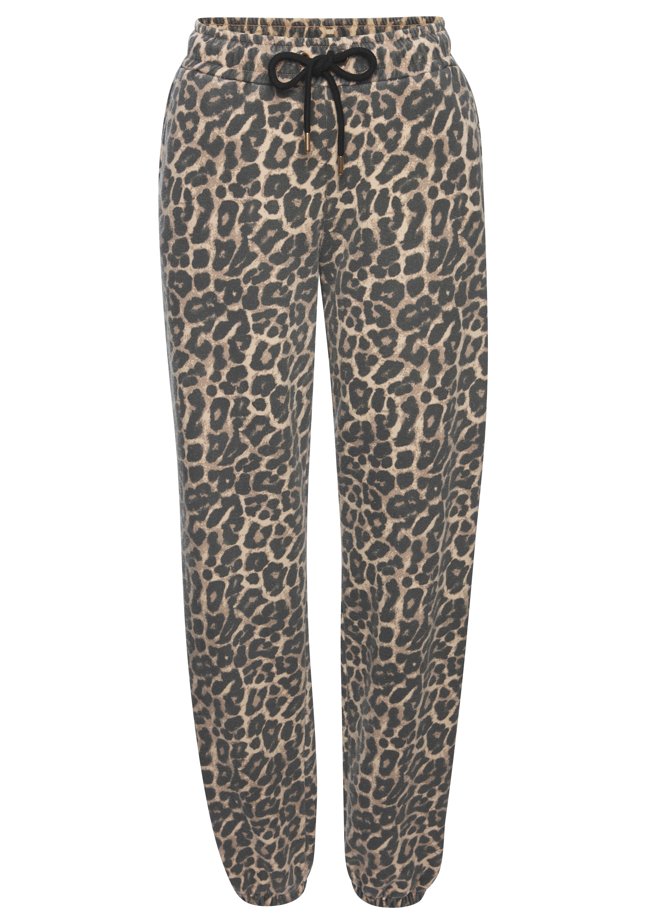 Buffalo Sweathose  Allover Leo Print