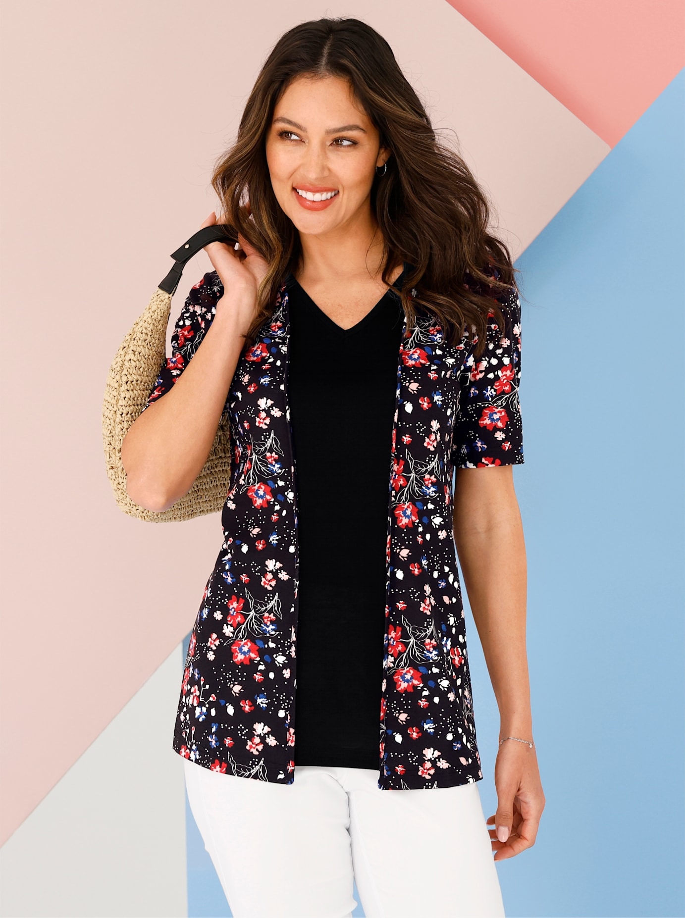 Classic Basics 2-in-1-Shirt "2-in-1-Shirt" 1 Stk. tlg. günstig online kaufen