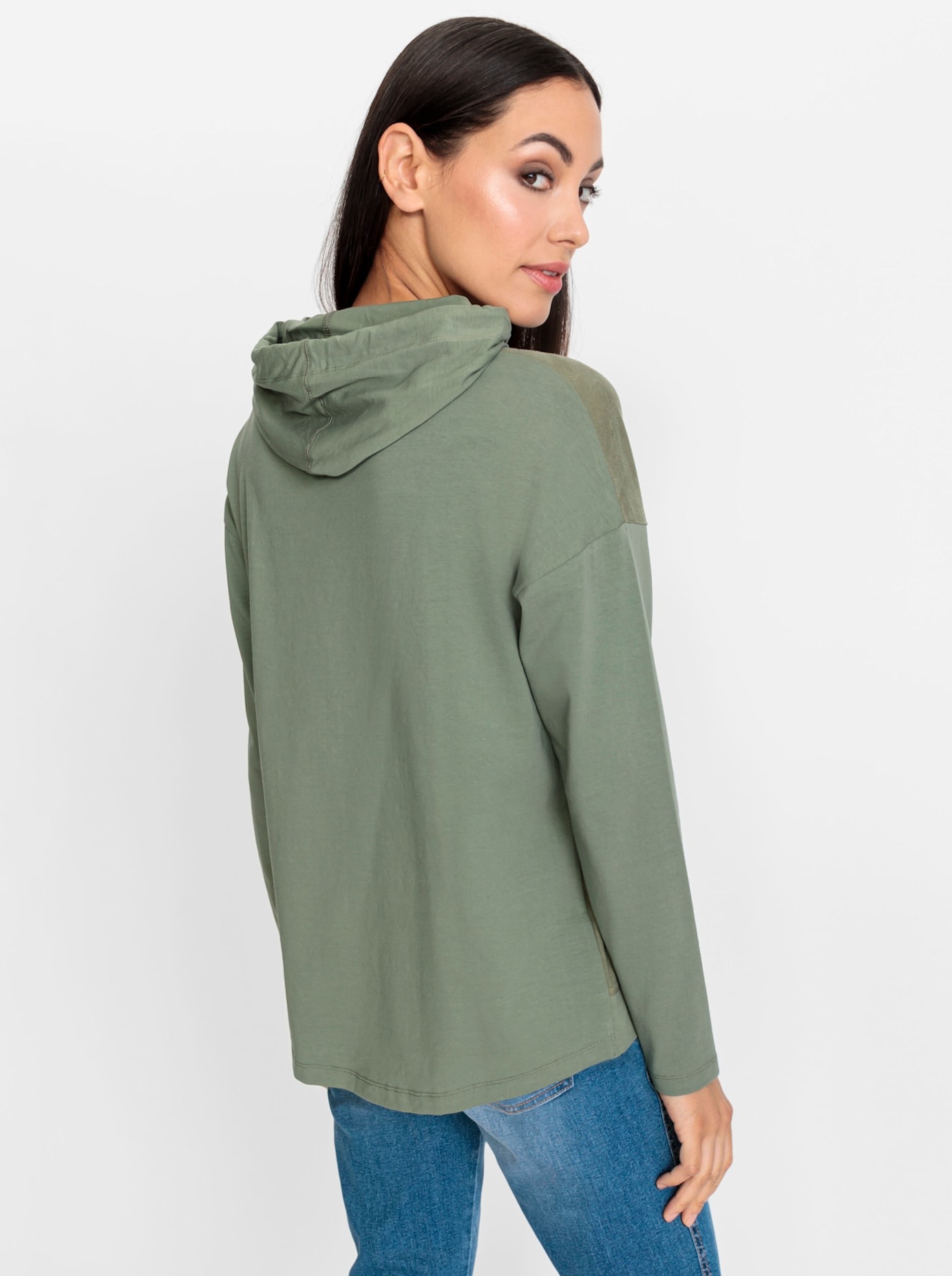 heine Kapuzenshirt "Kapuzen-Shirt" 1 Stk. tlg. günstig online kaufen