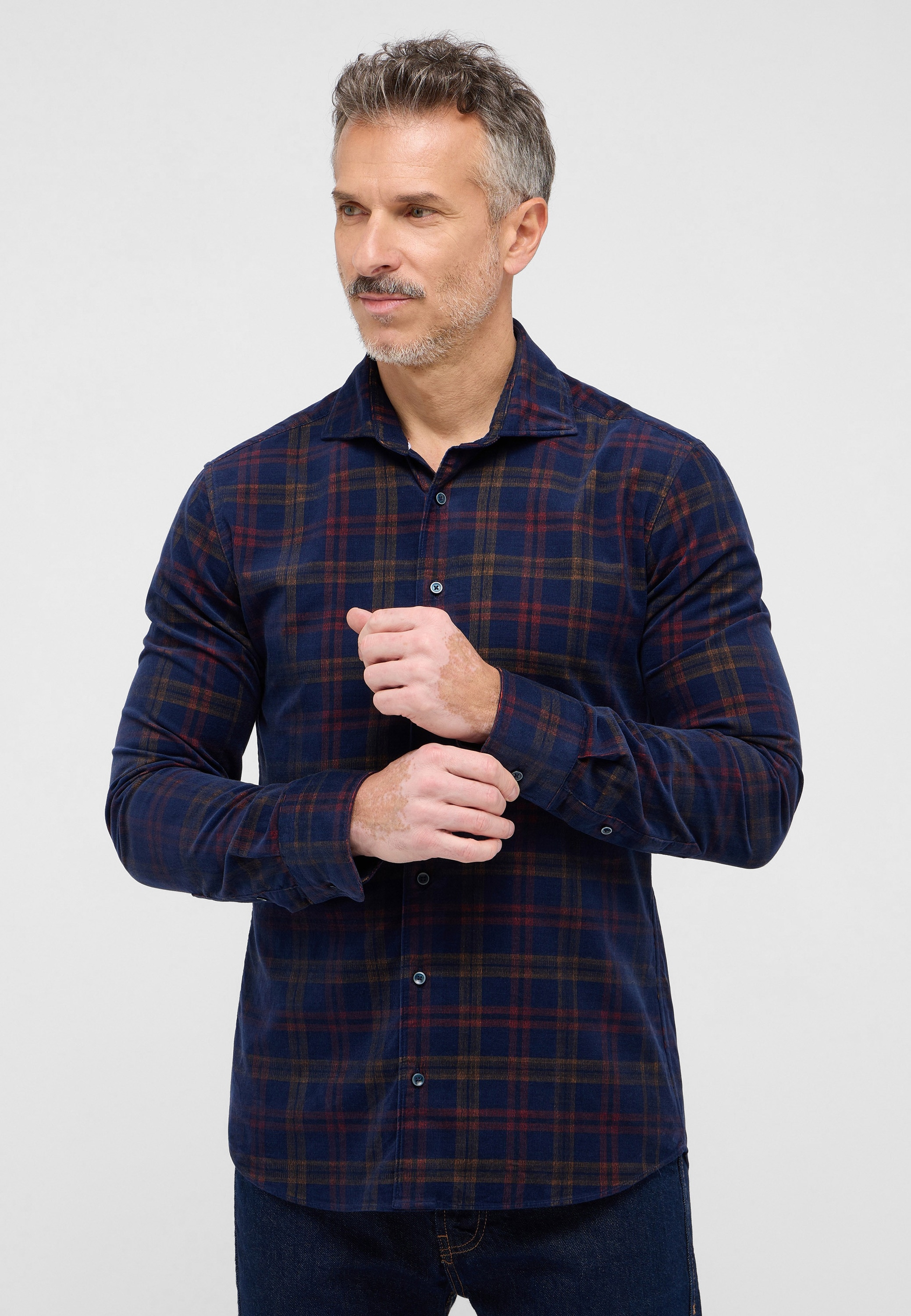 Eterna Langarmhemd "SLIM FIT", EASY IRON (bügelleicht) günstig online kaufen