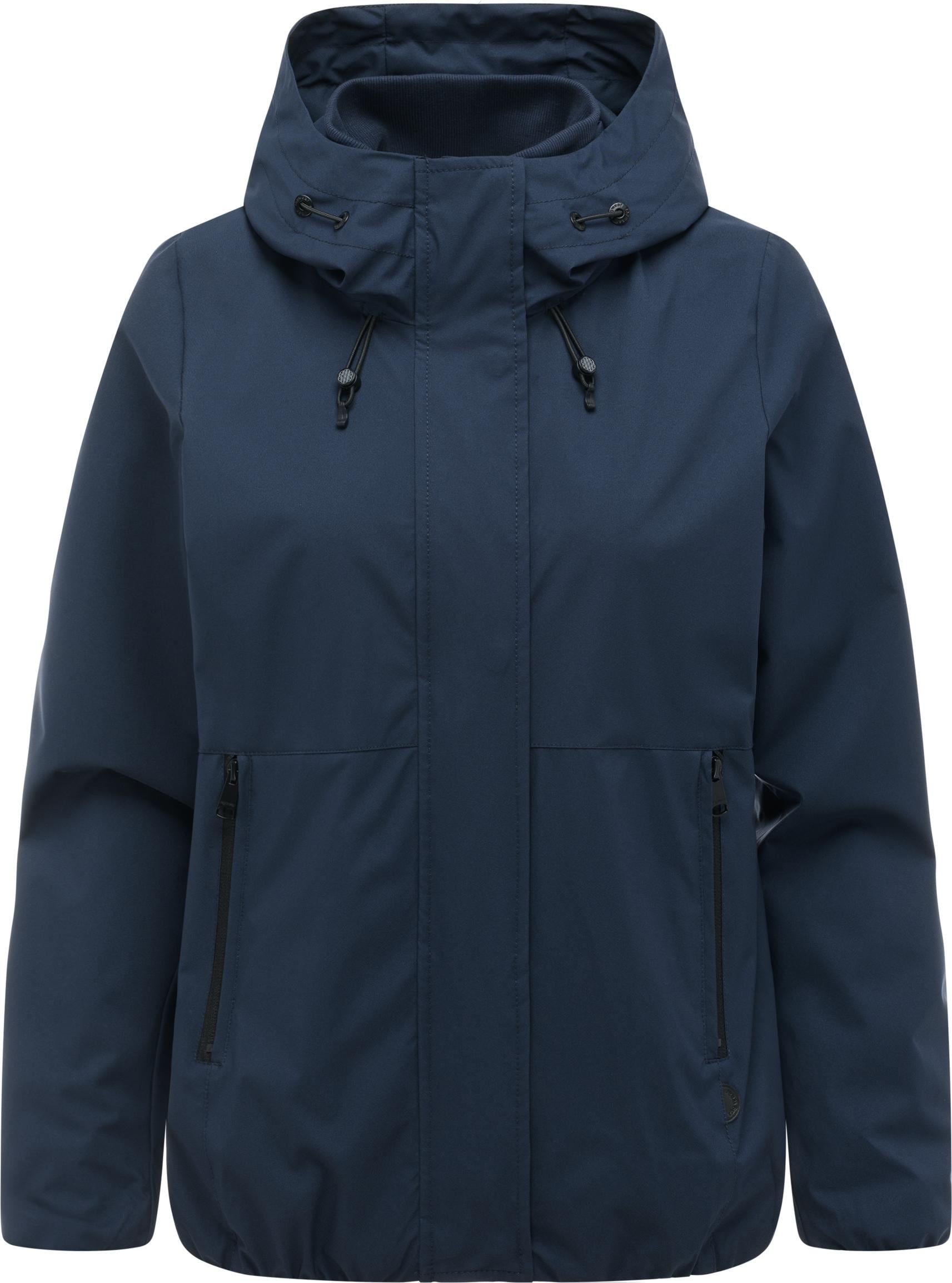 Ragwear Outdoorjacke "Sunniva Light" mit Kapuze Wasserdichte und atmungsaktive Damen Übergangsjacke