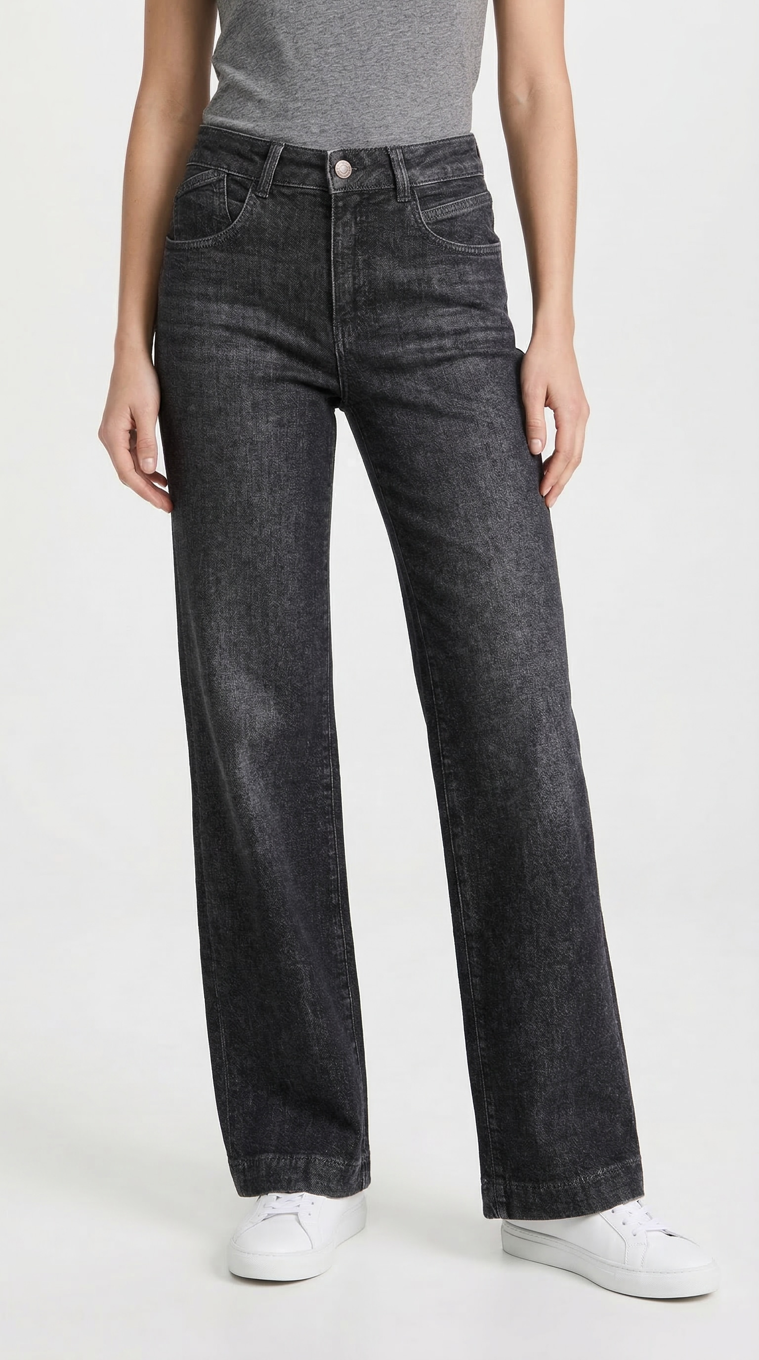 MAC Jerseyhose »Shirt-Hose Palazzo Cropped«