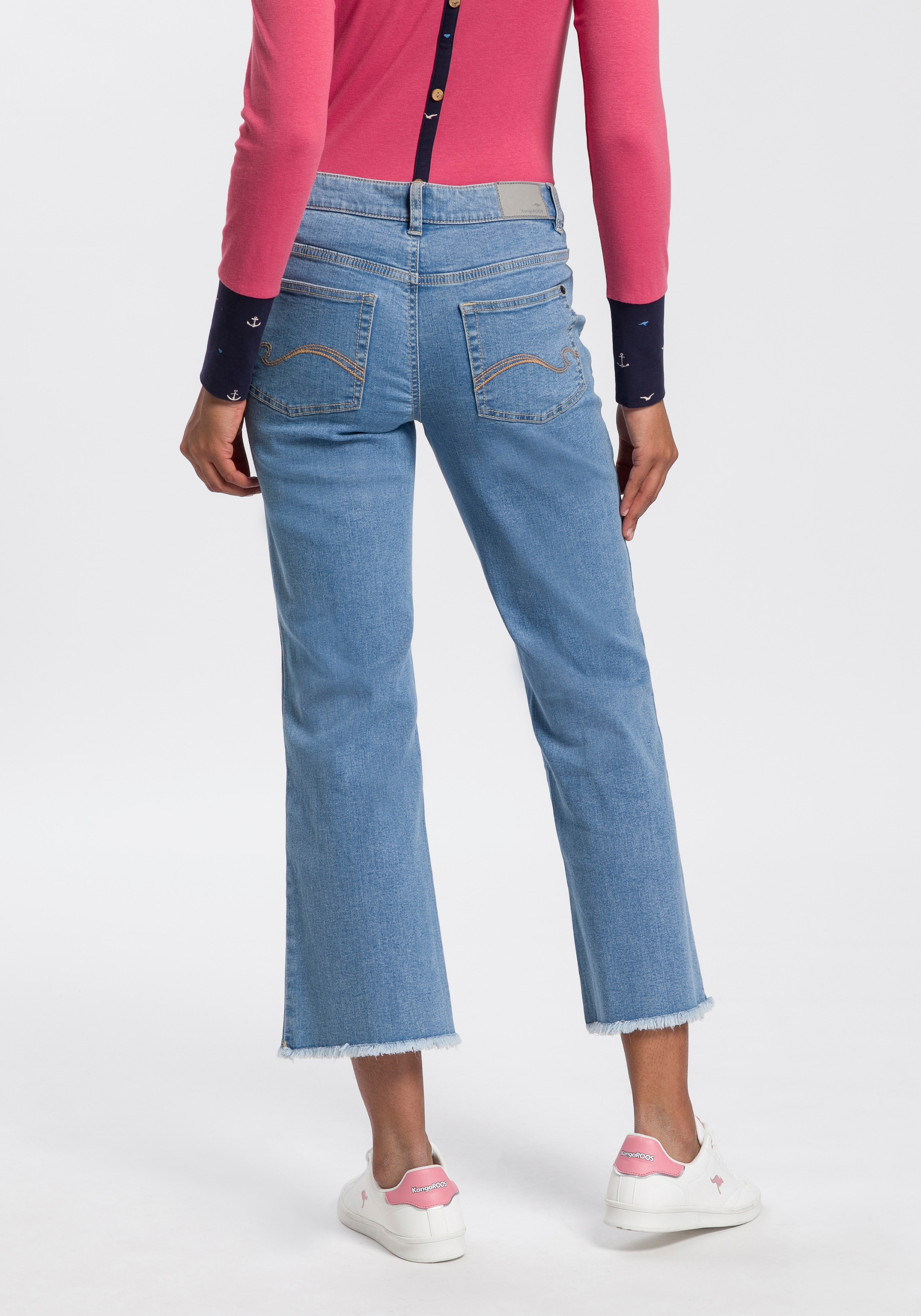 KangaROOS 5-Pocket-Jeans "DENIM CULOTTE" günstig online kaufen