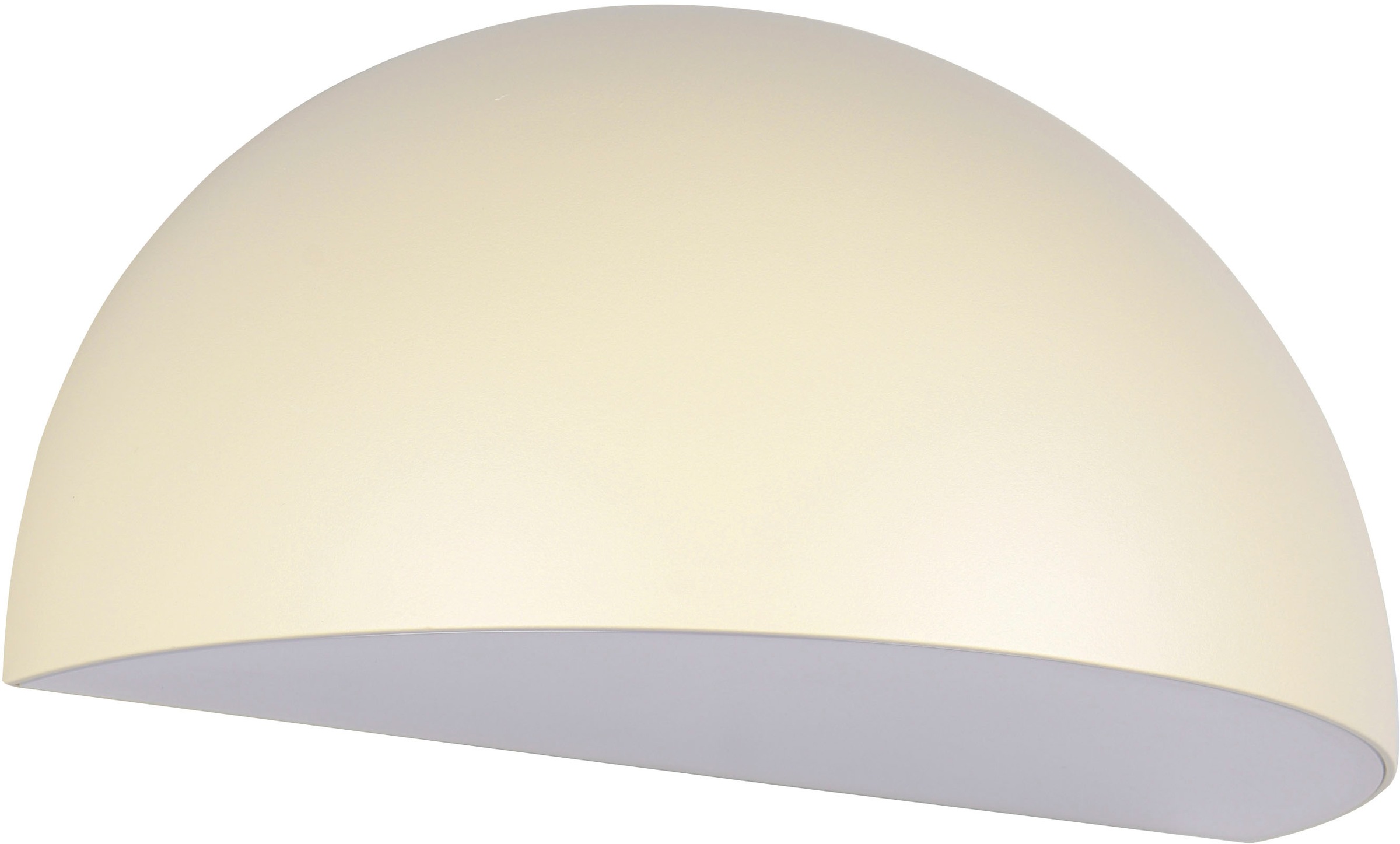 TRIO Leuchten Außen-Wandleuchte »MAAS, Hauswand Leuchte Downlight kugelförmig Metall Aluminium IP44«, 1 flammig, Leuchtmittel E27 | Leuchtmittel wechselbar, exkl 1x E27 max 10W, Breite 27cm Höhe 14cm, Leuchtmittel wechselbar