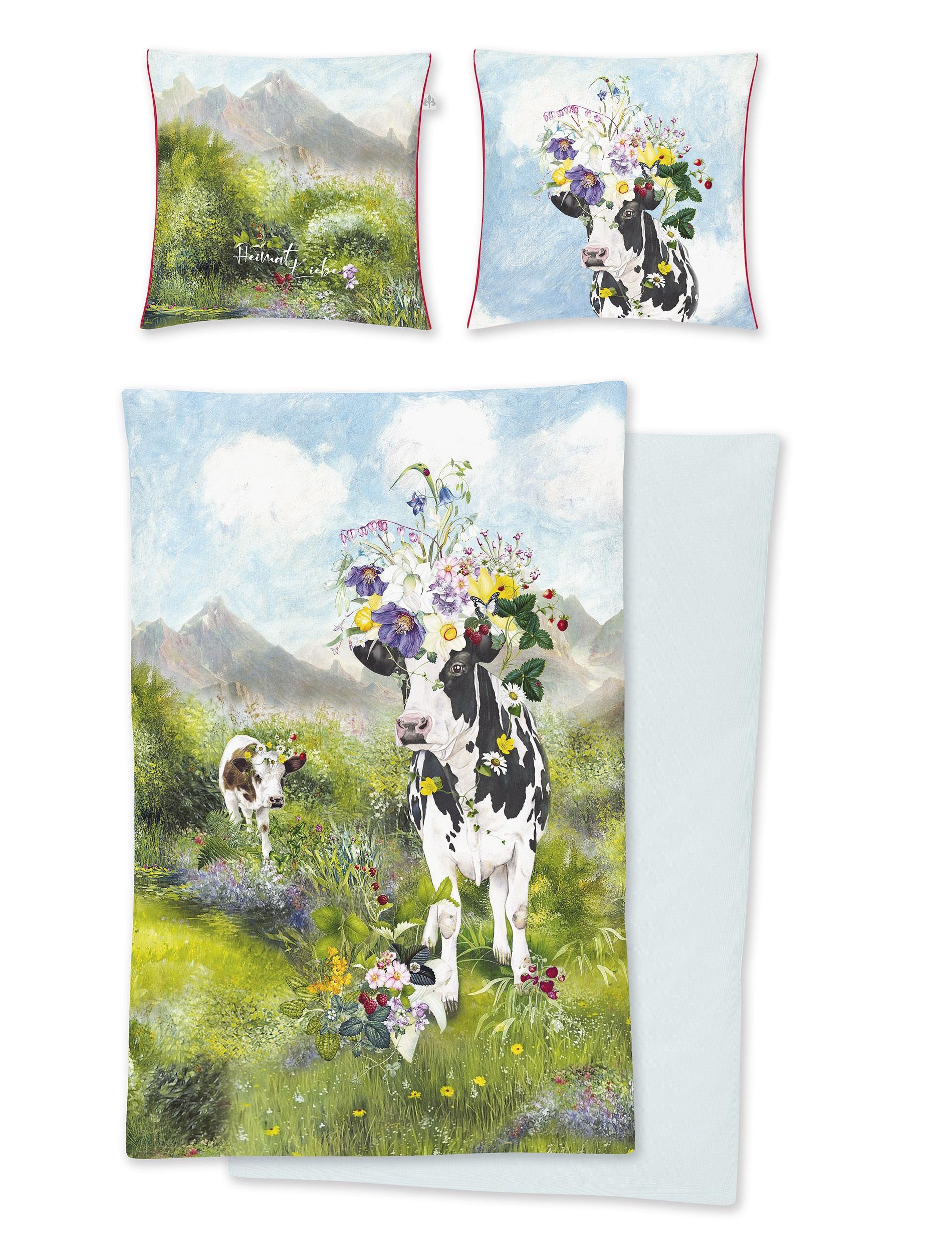 Irisette Wendebettwäsche "Magic-K 8844" 2 Stk. tlg. edler Digitaldruck günstig online kaufen